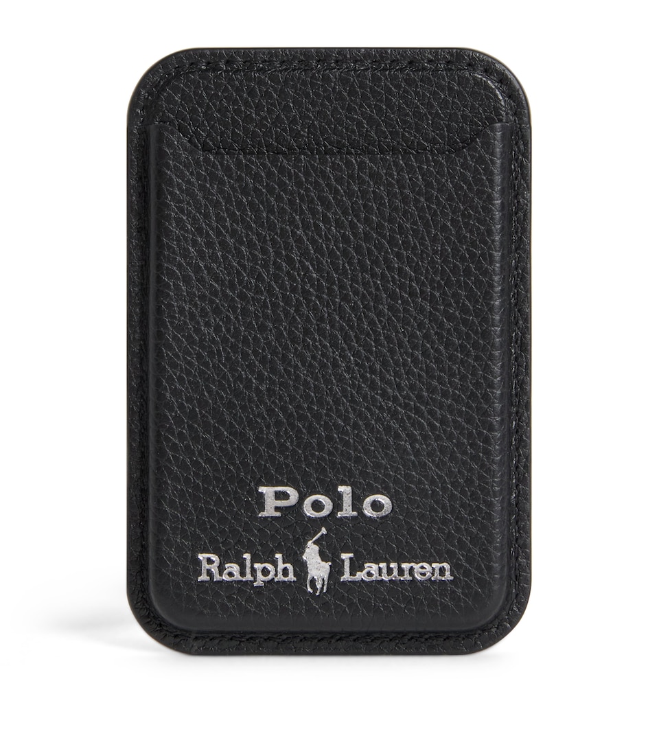 Polo Ralph Lauren Leather MagSafe Card Case Black