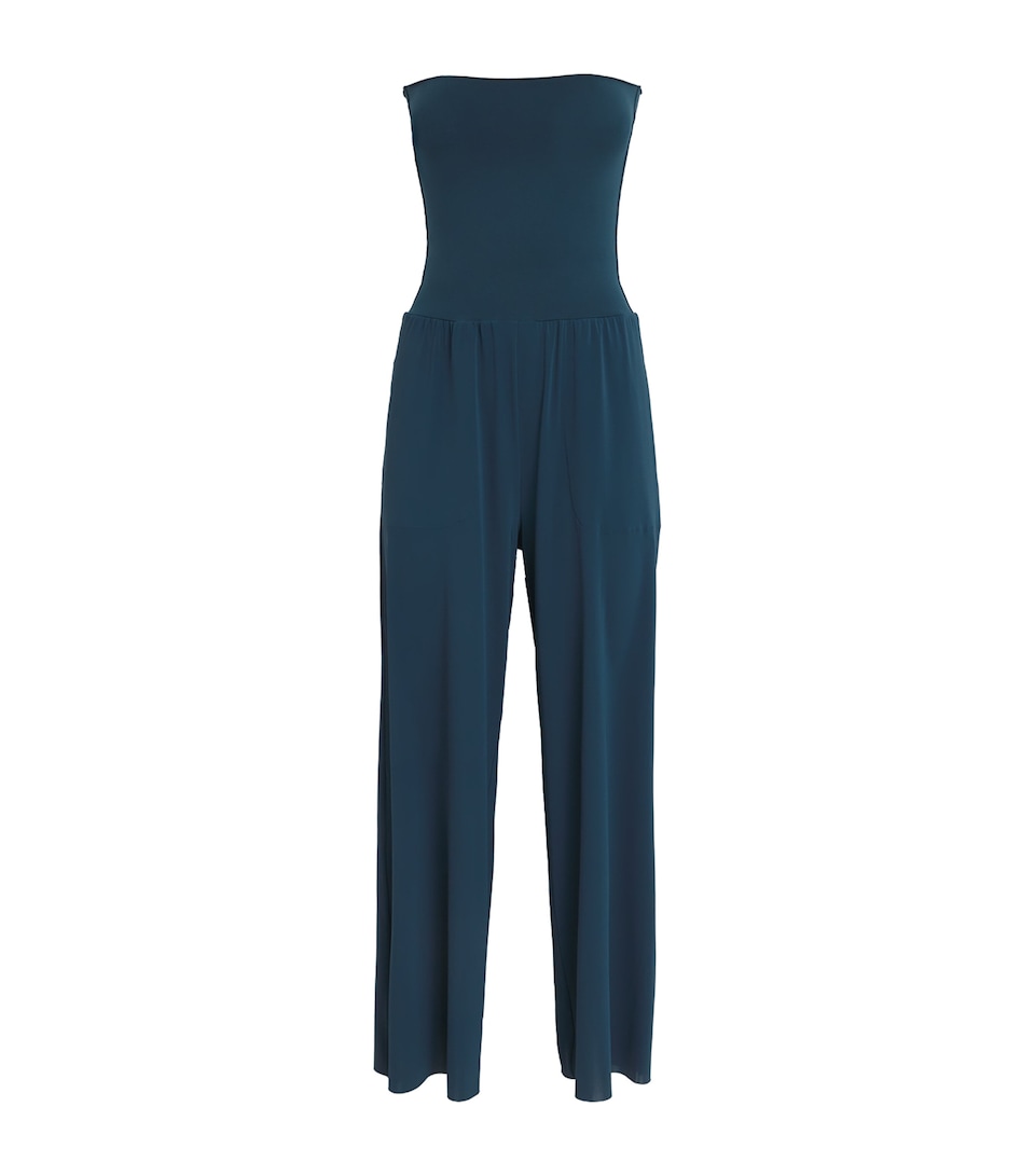 Eres Womens Strapless Dao Jumpsuit Ocean