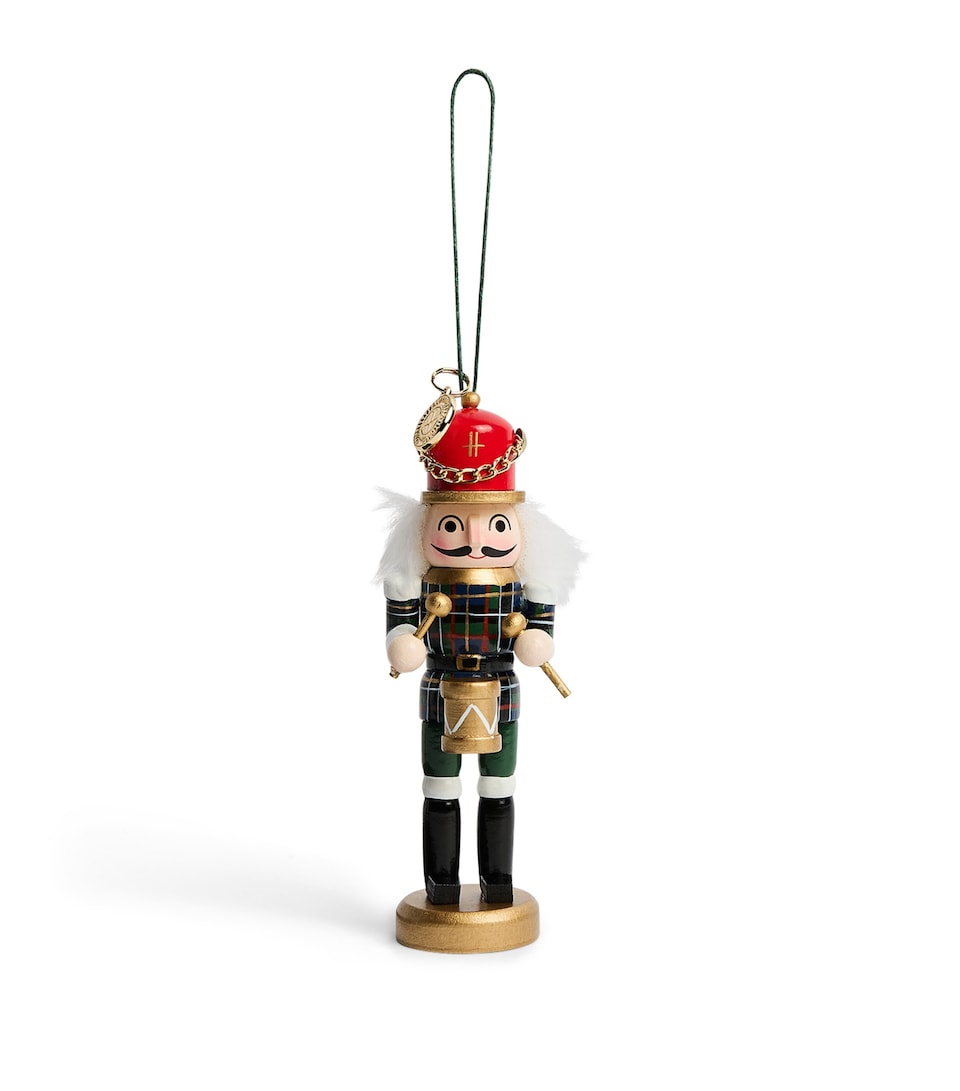 Harrods Tartan Nutcracker Tree Decoration
