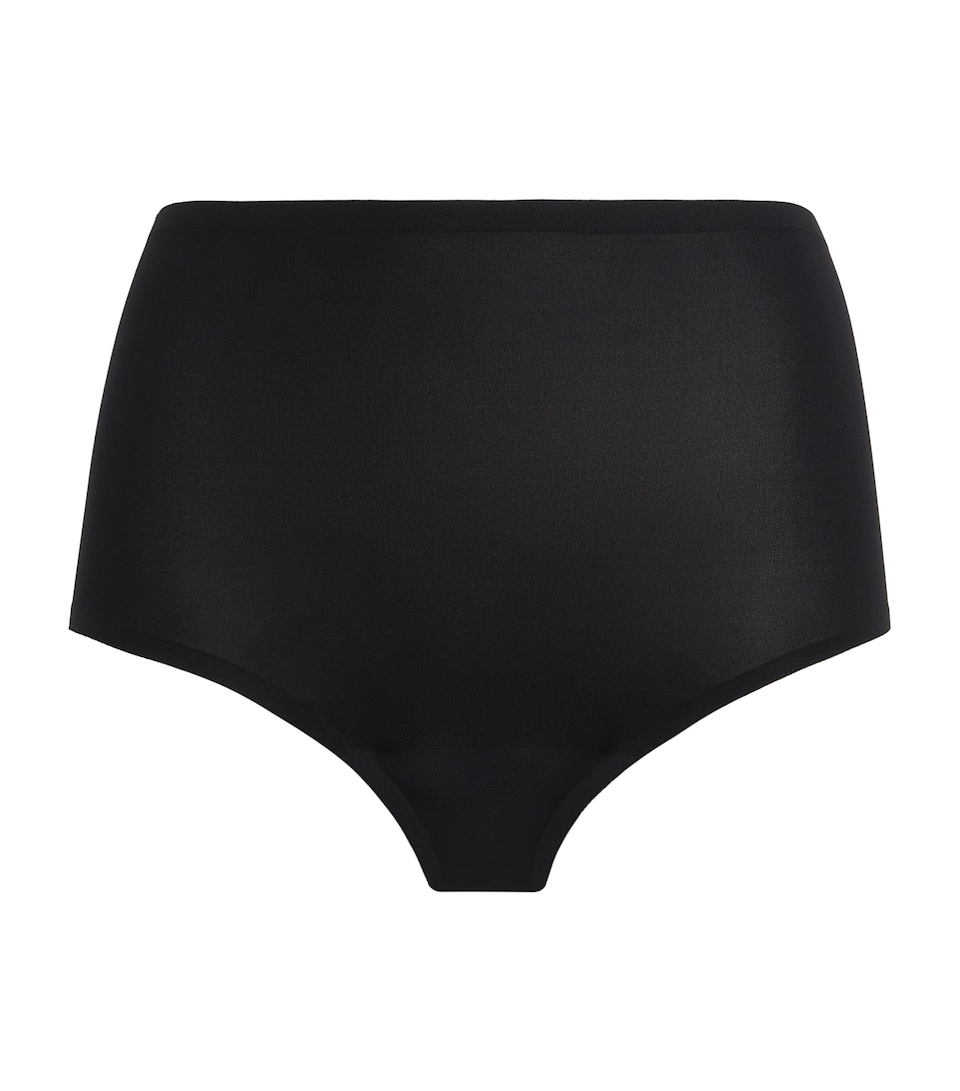 Chantelle Womens High-Rise SoftStretch Briefs Black