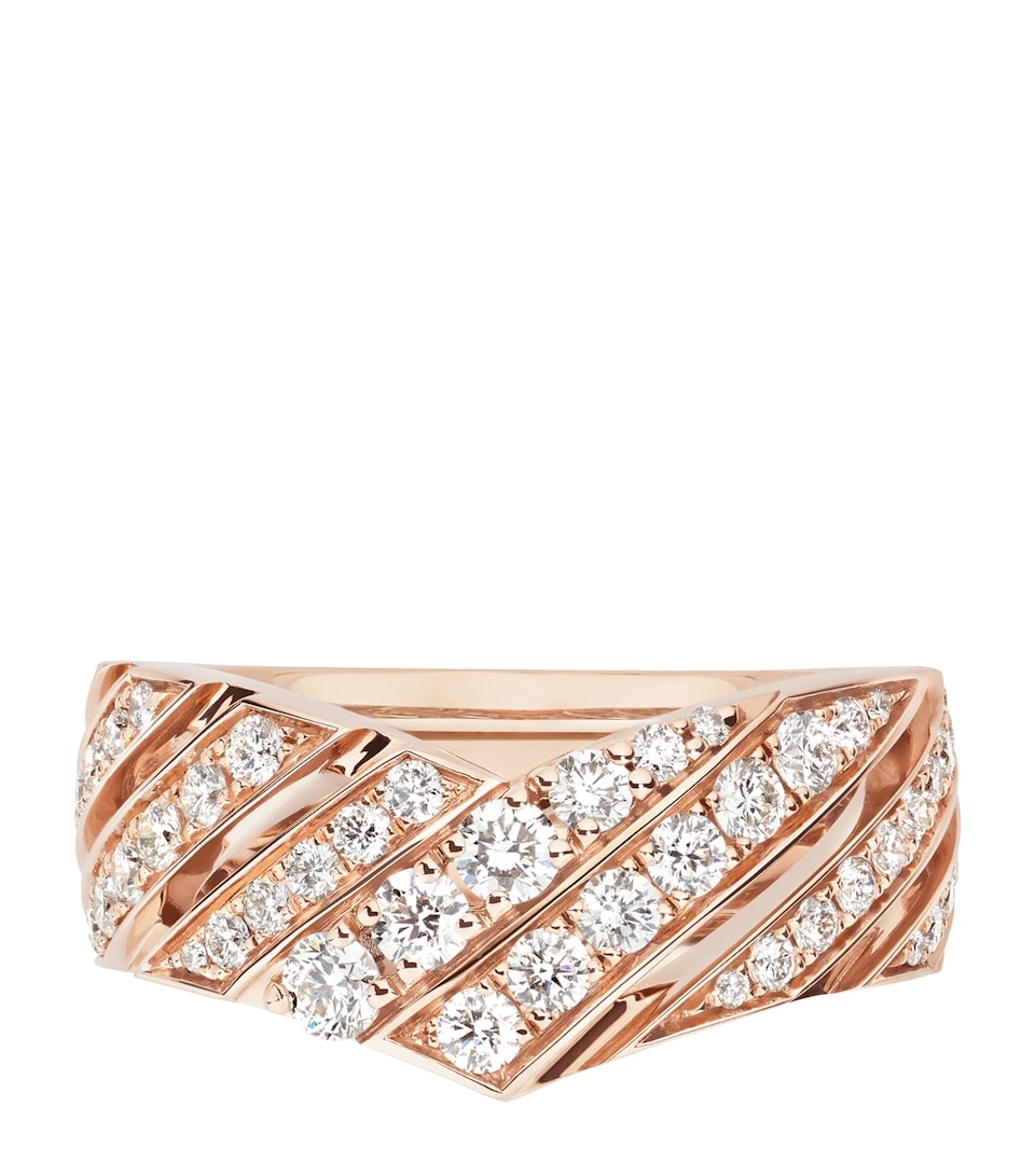Rose Gold and Diamond Joséphine Aigrette Ring