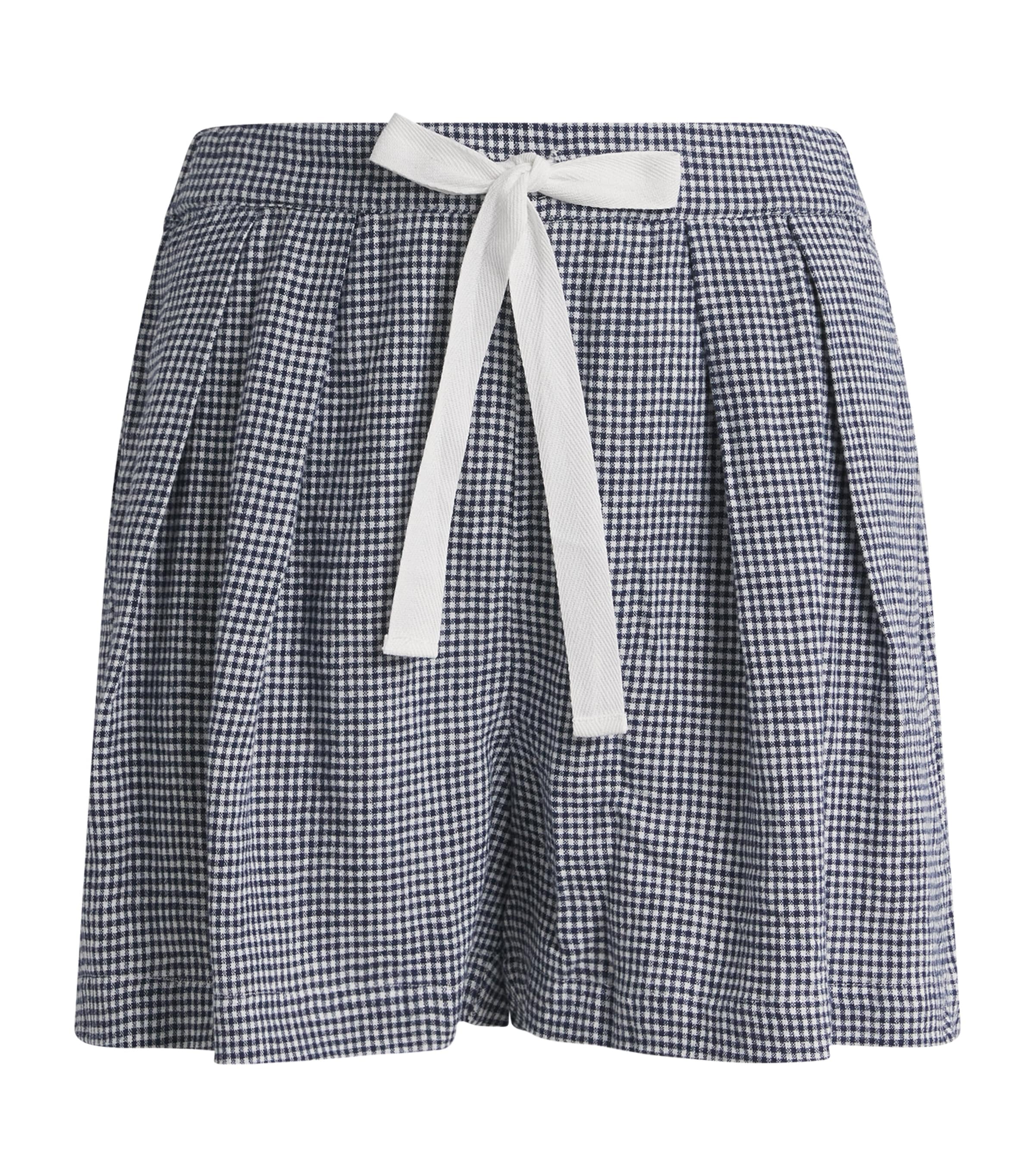 Linen-Blend Relaxed Pyjama Shorts