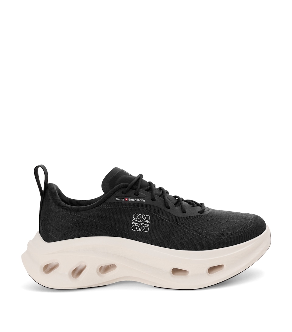 LOEWE Womens x On Cloudtilt Cosmic Sneakers Black/white