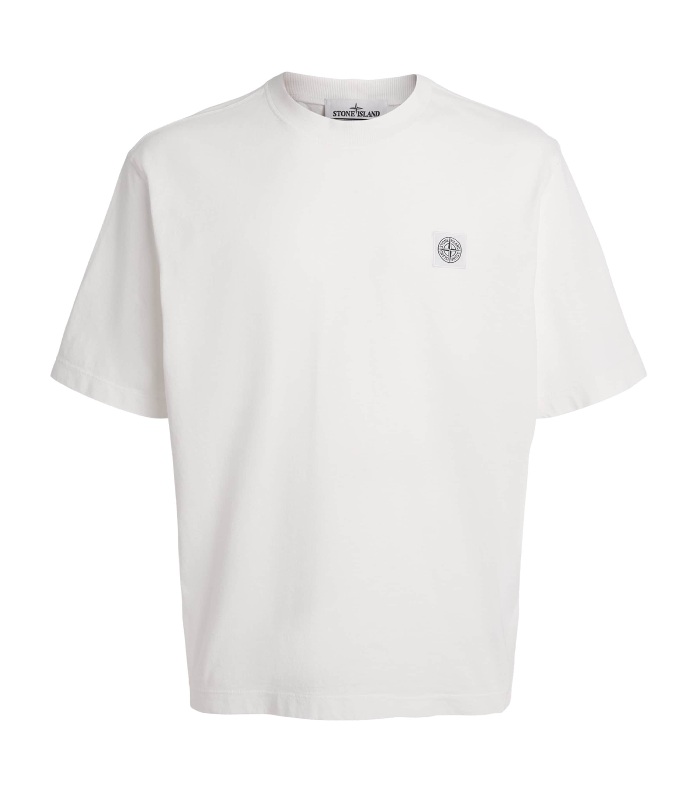 Stone Island Mens Organic Cotton Ghost T-Shirt