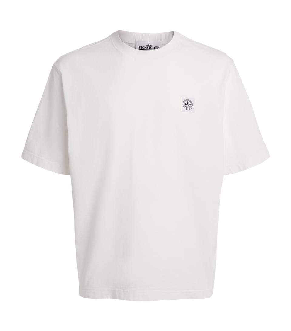 Stone Island Mens Organic Cotton Ghost T-Shirt
