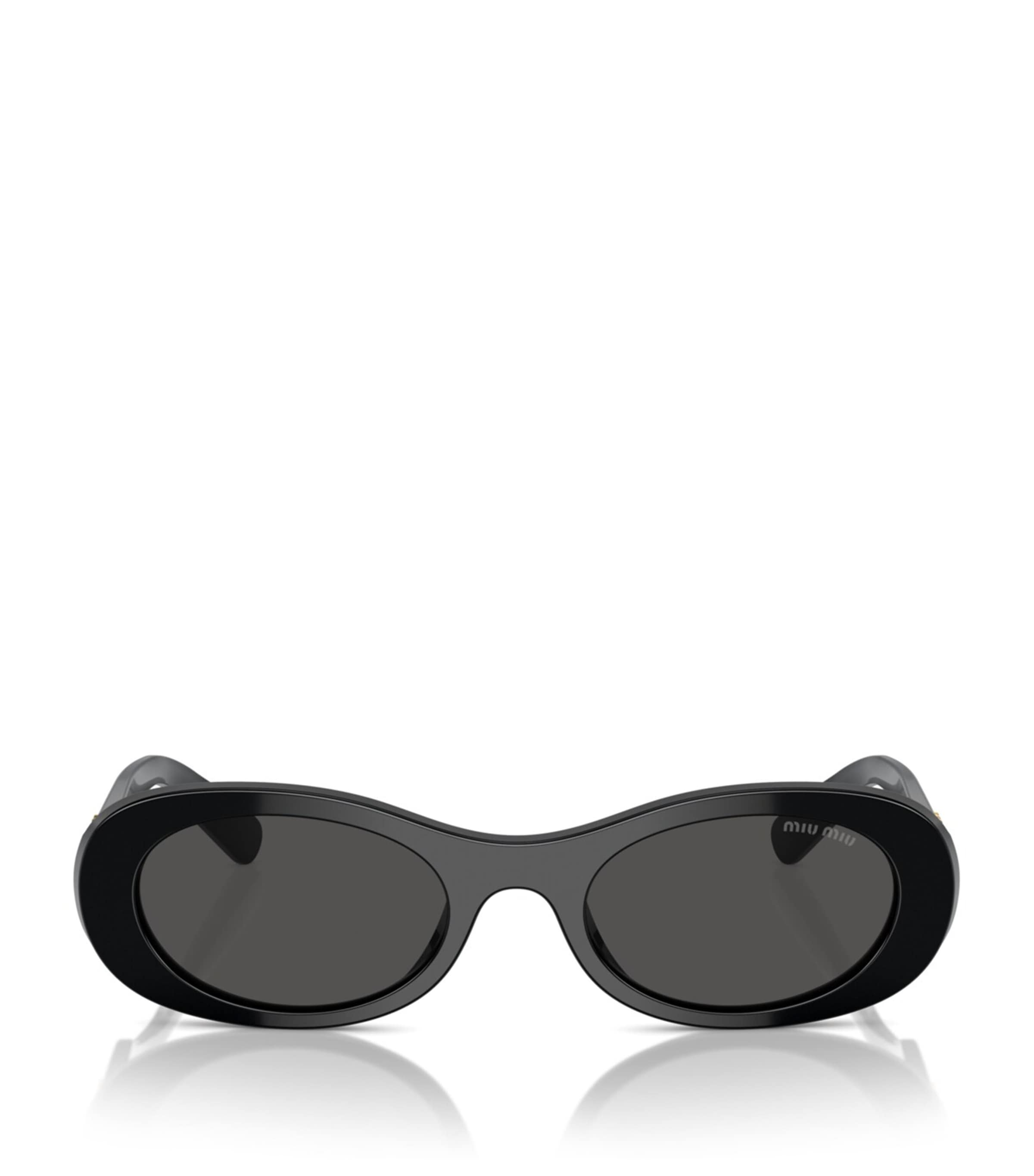 Acetate Oval Sunglasses