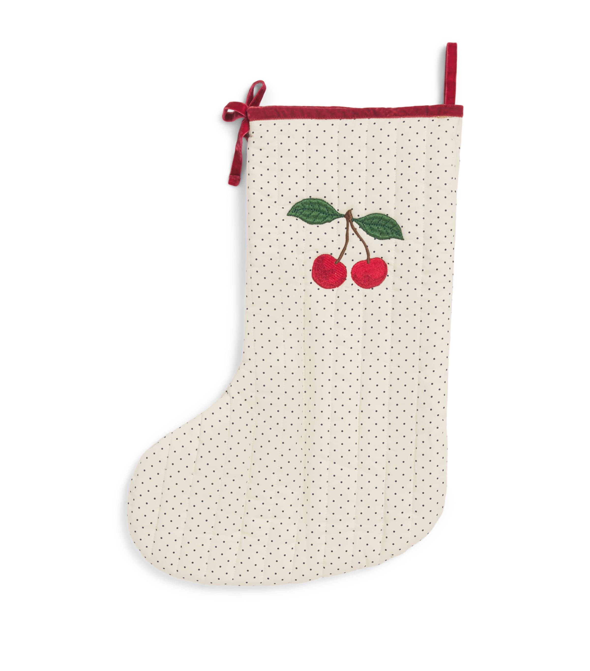 KONGES SLOJD Cherry Christmas Stocking Cherry