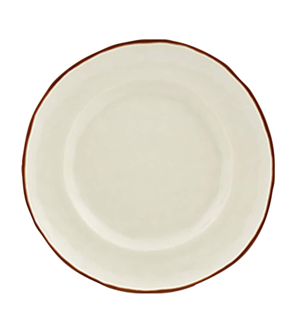 Bordallo Pinheiro Coconut Desert Plate (21cm) Brown / White