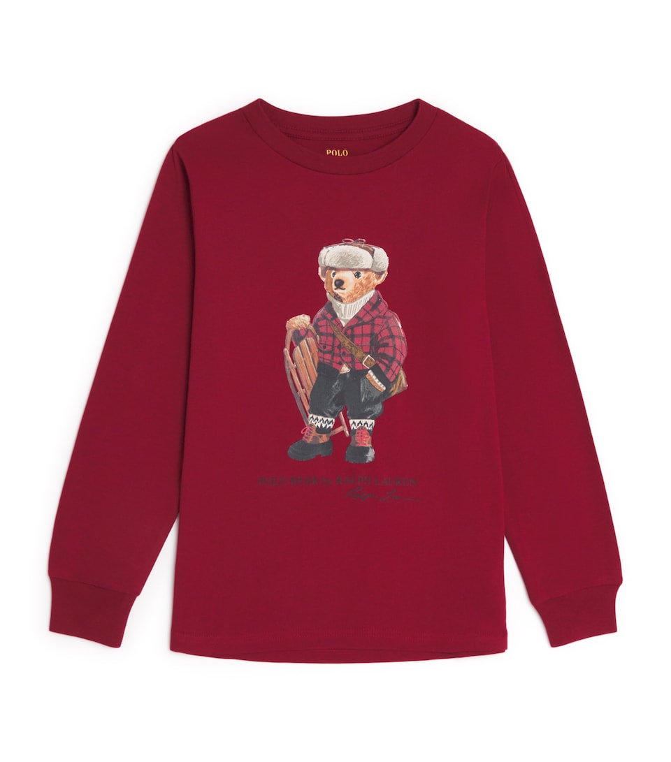 Cotton Polo Bear T-Shirt (2-7 Years)