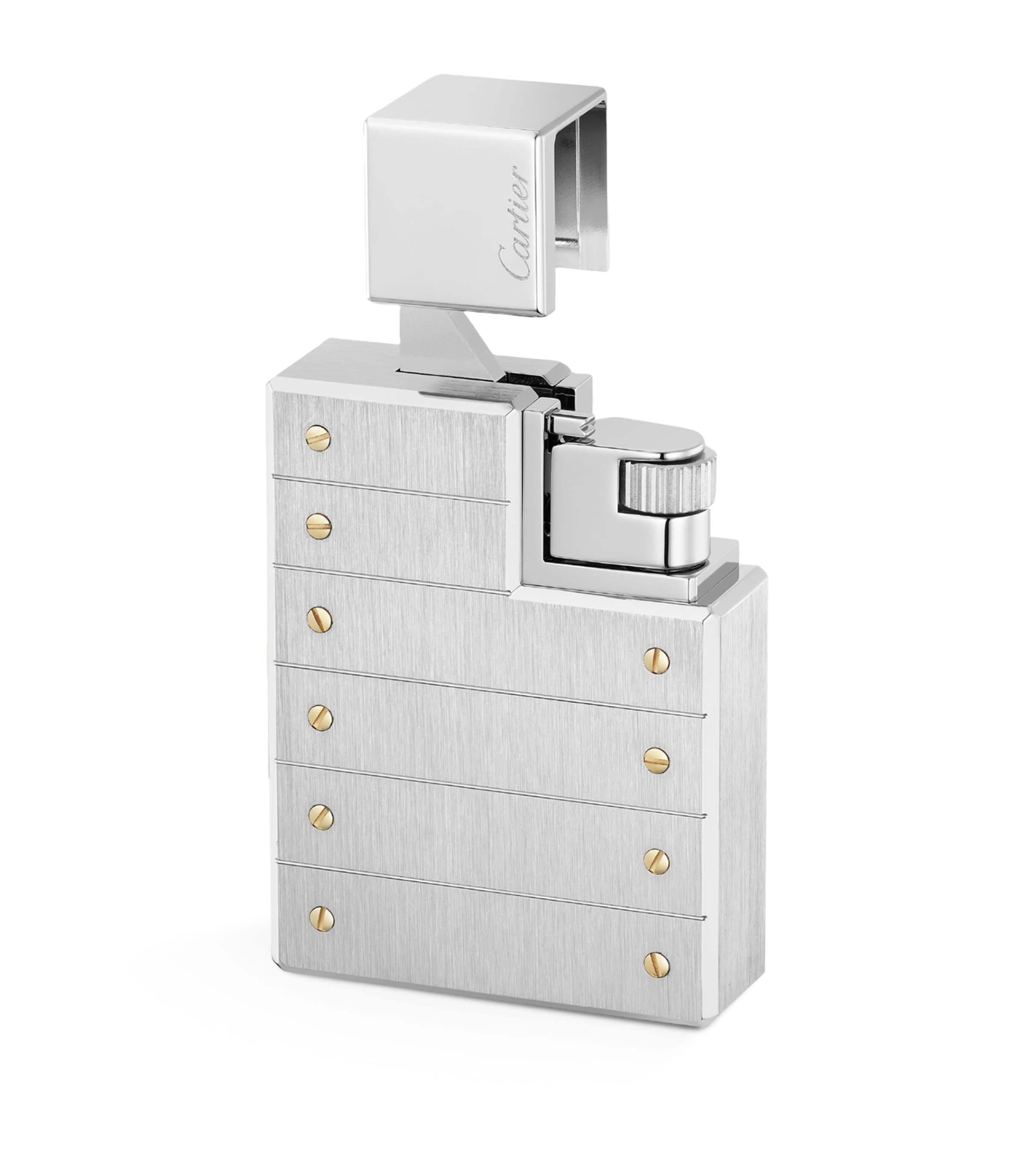 Cartier Santos de Cartier Lighter Silver