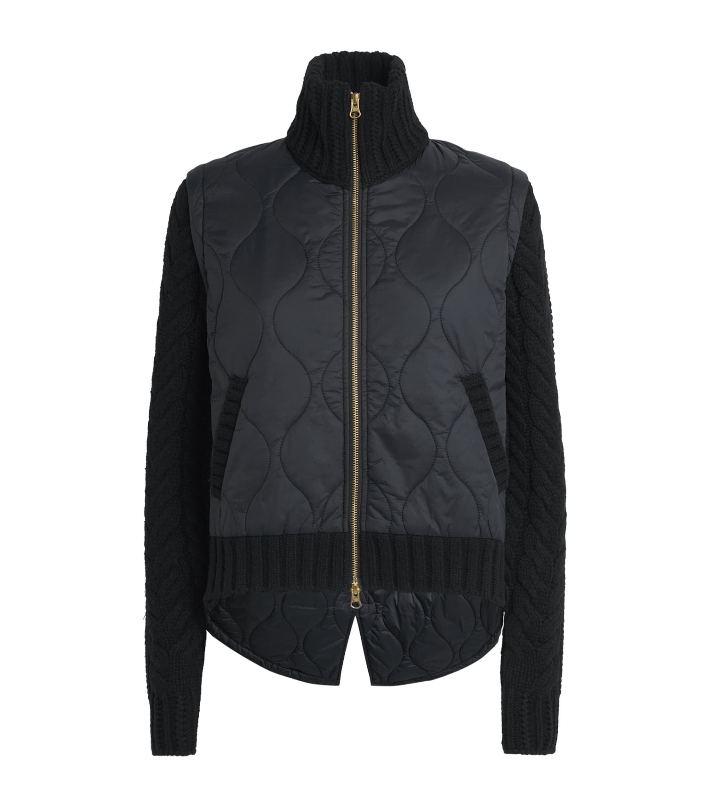 Veronica Beard Womens Quilted Patra Jacket Black