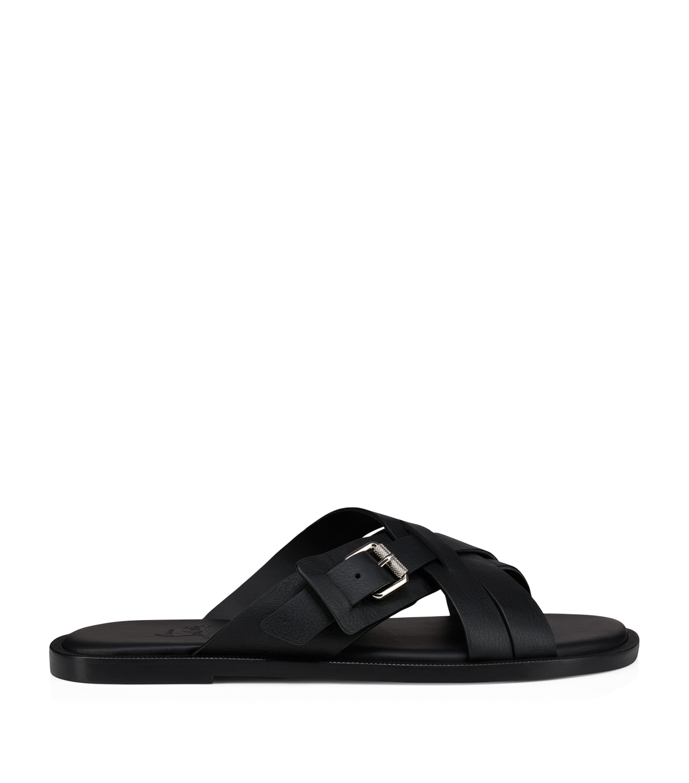 John Lobb Leather Samson Sandals | Harrods US
