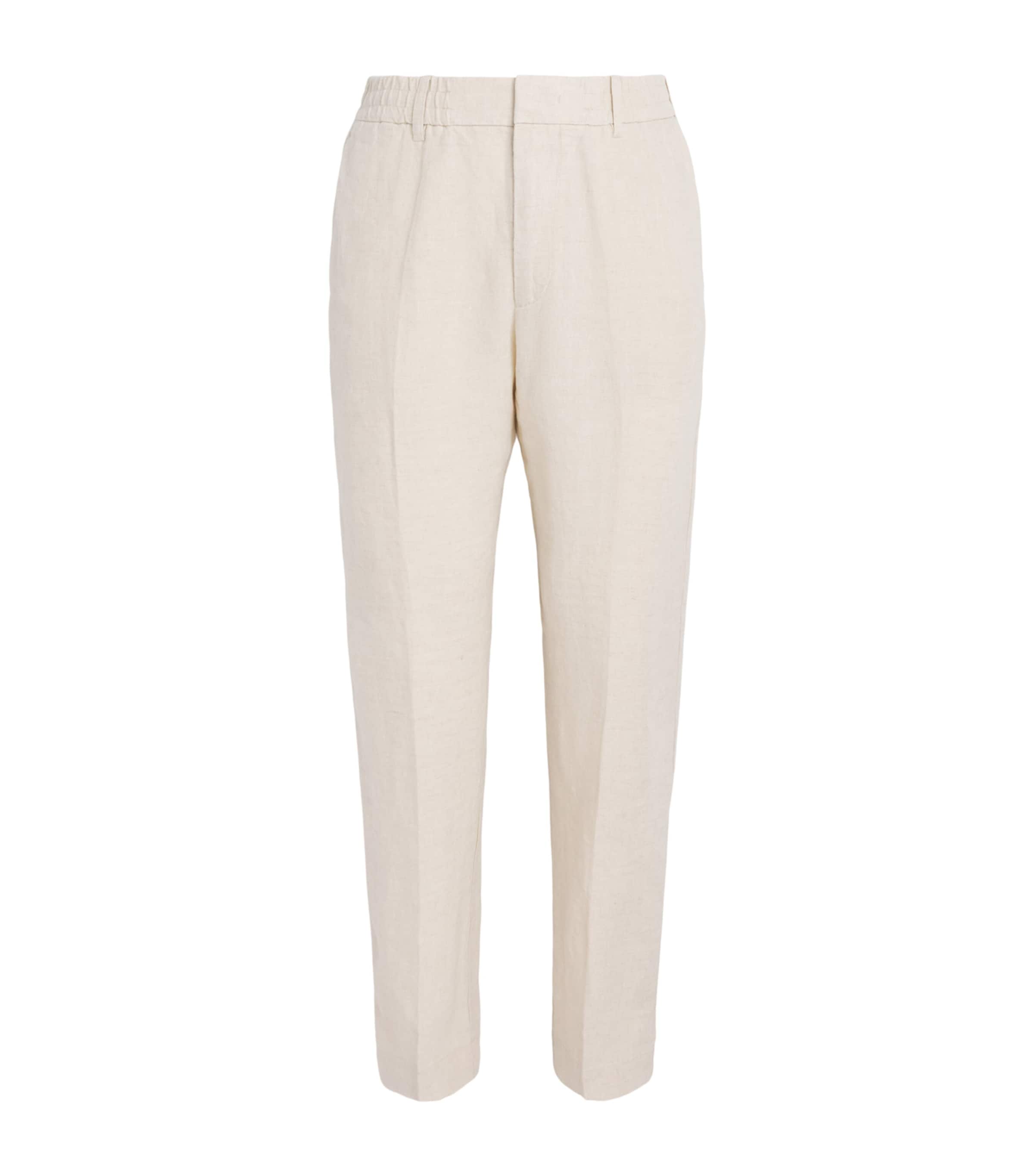 NN.07 Mens Linen Billie Trousers Oat