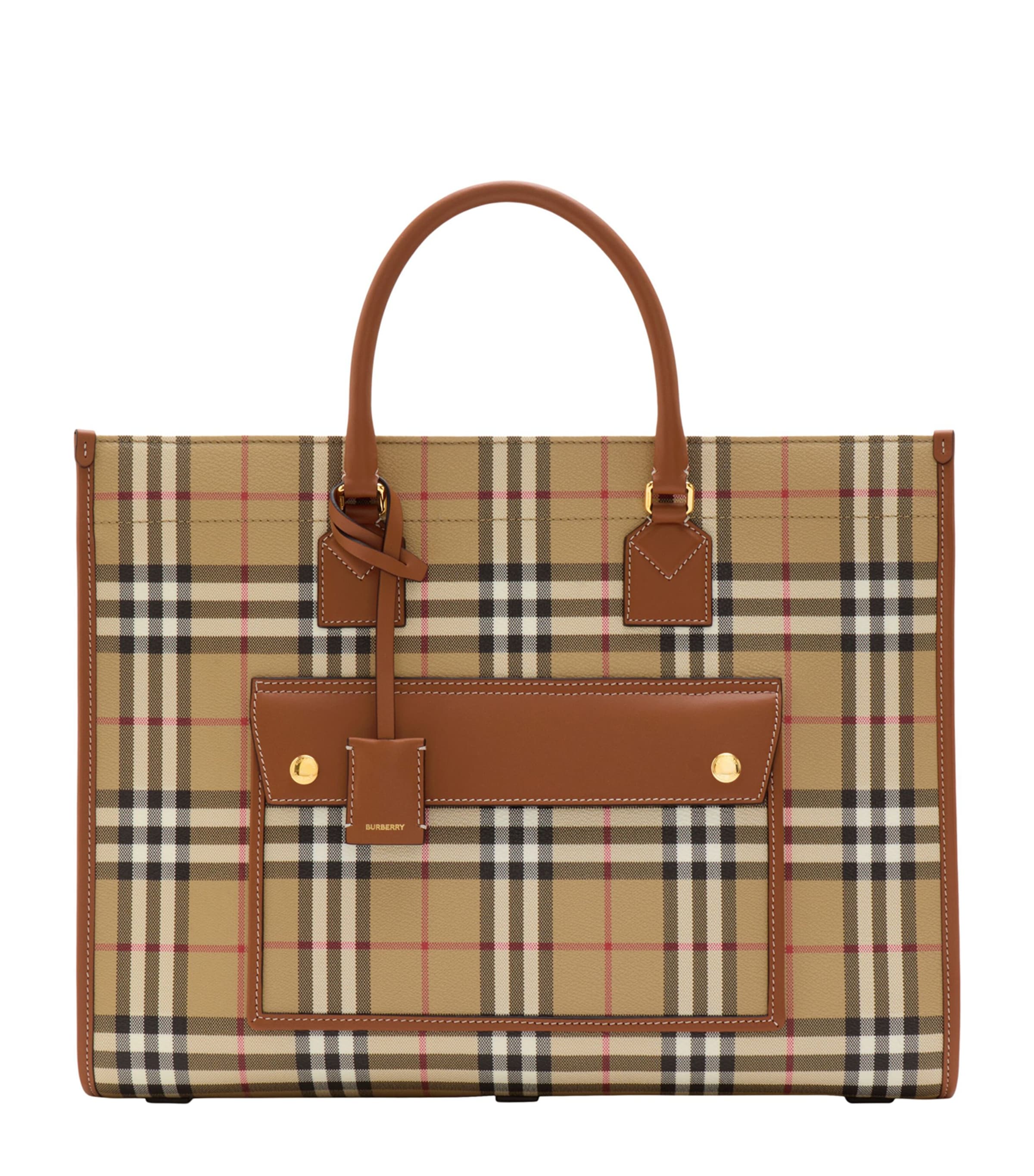 Medium Check Freya Tote Bag