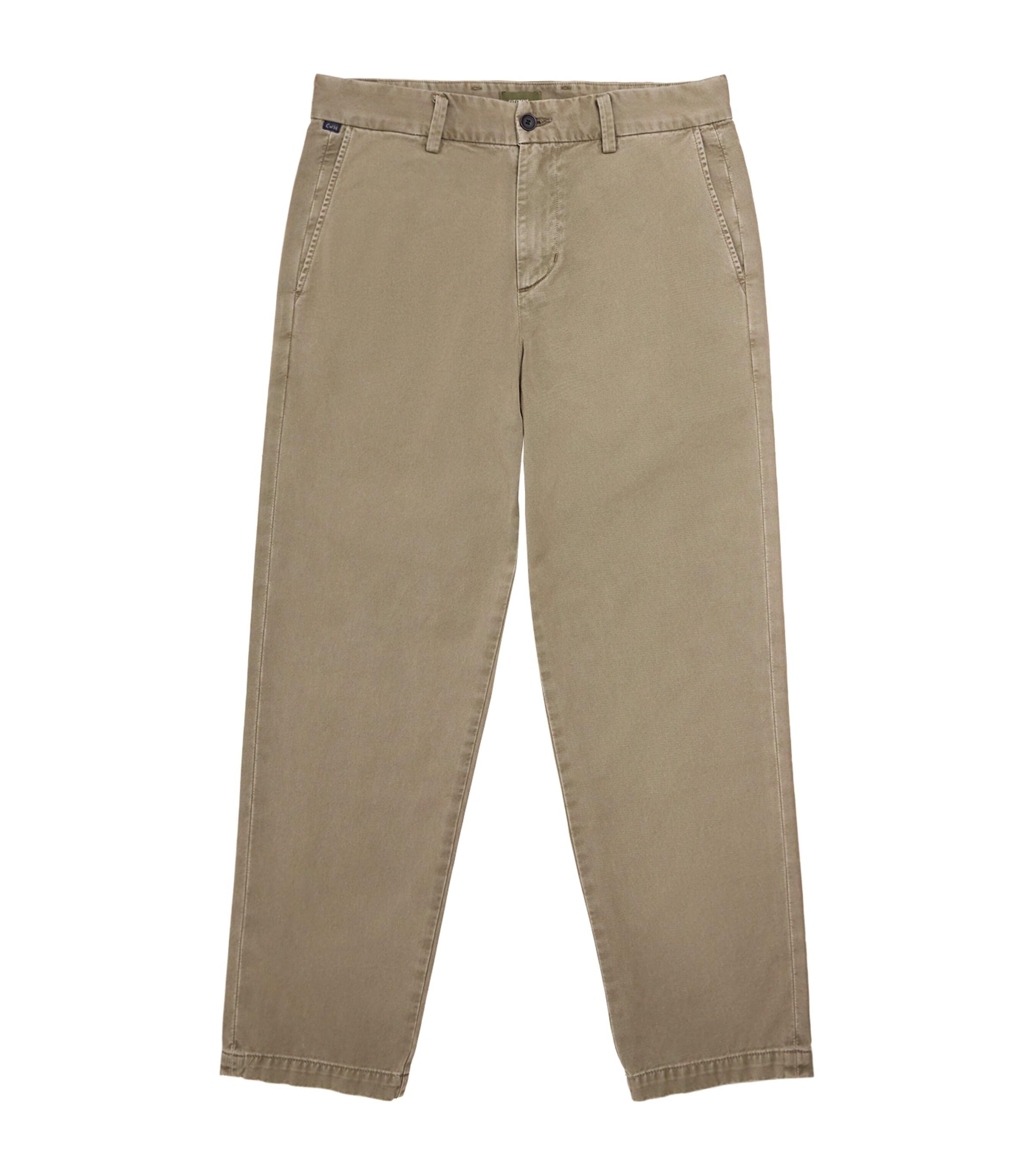 Cotton Straight Chinos