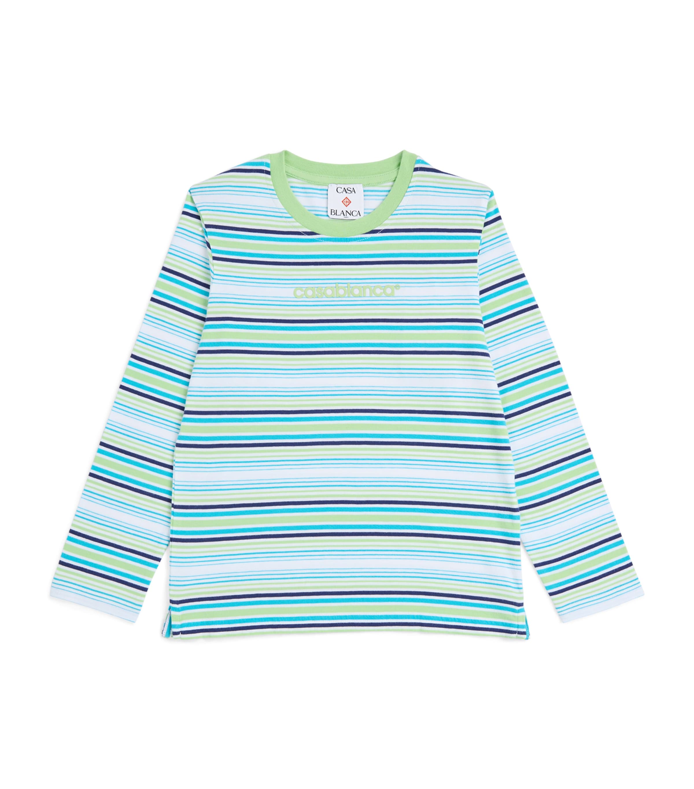 Casablanca Kids Stripe Logo T-Shirt (3-14 Years) Casablanca Logo