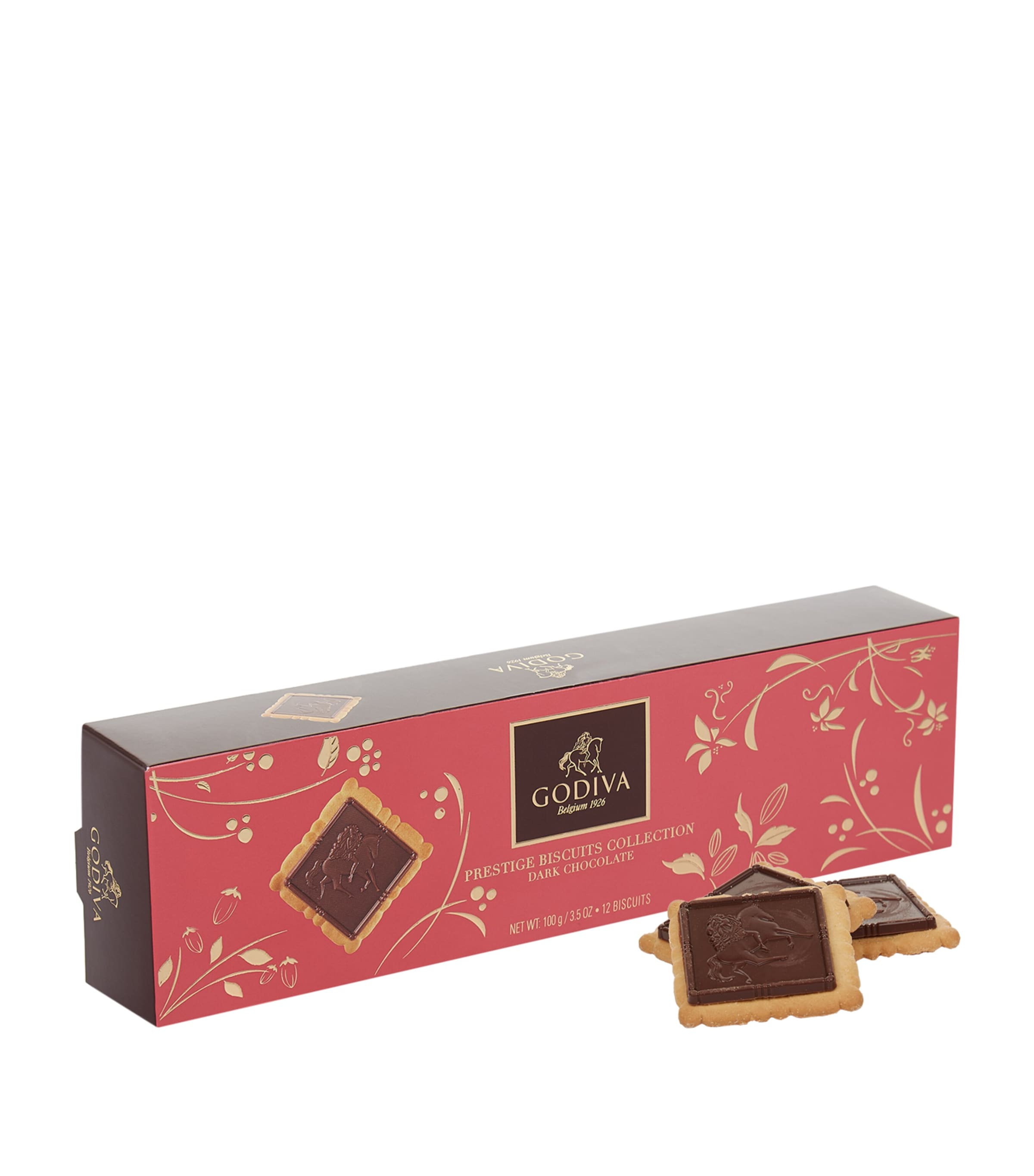 Godiva Lady Noir Dark Chocolate Biscuits (100g) Brown