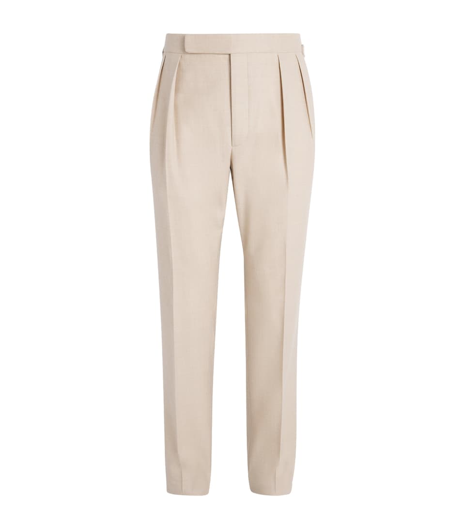 Wool Tailored Trousers