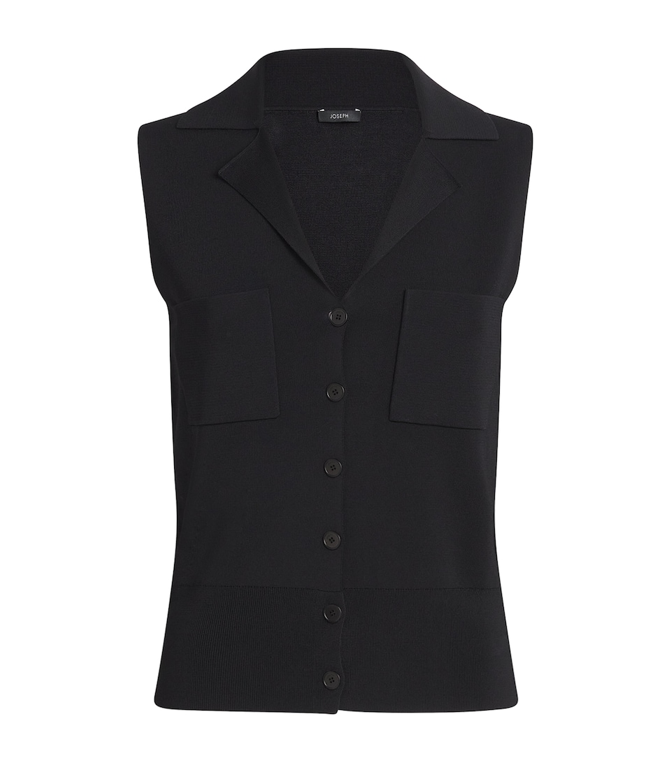 Milano Knit Stretch Waistcoat