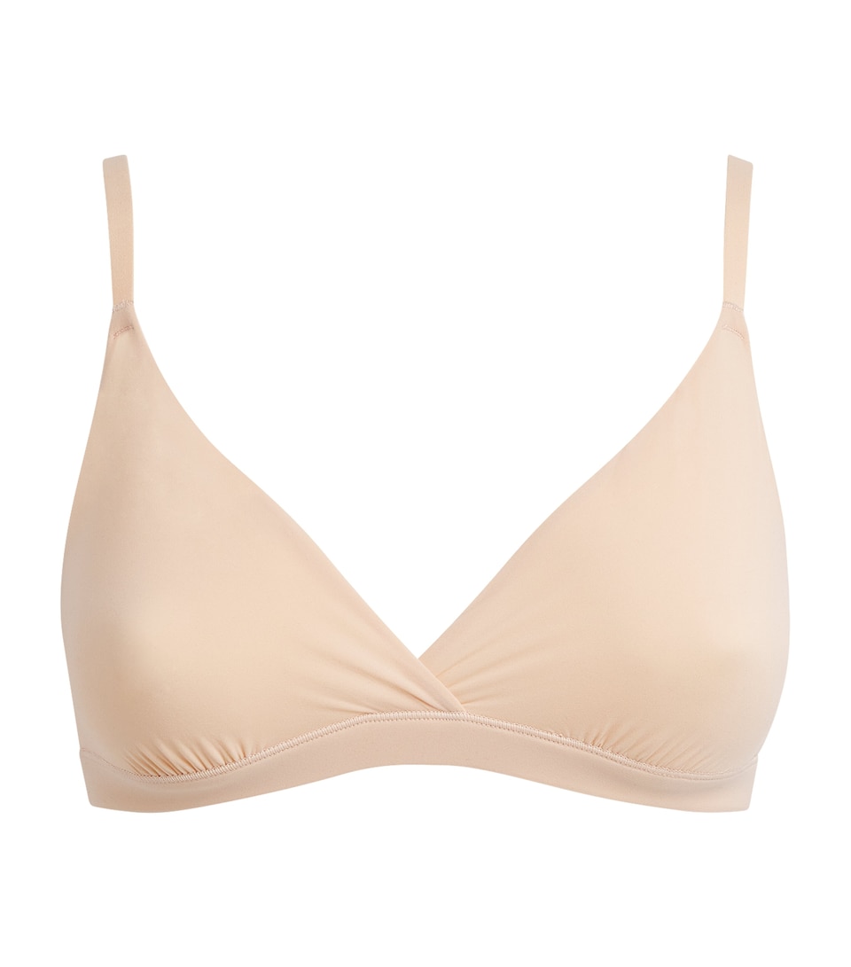 Skims Womens Fits Everybody Triangle Bralette Clay