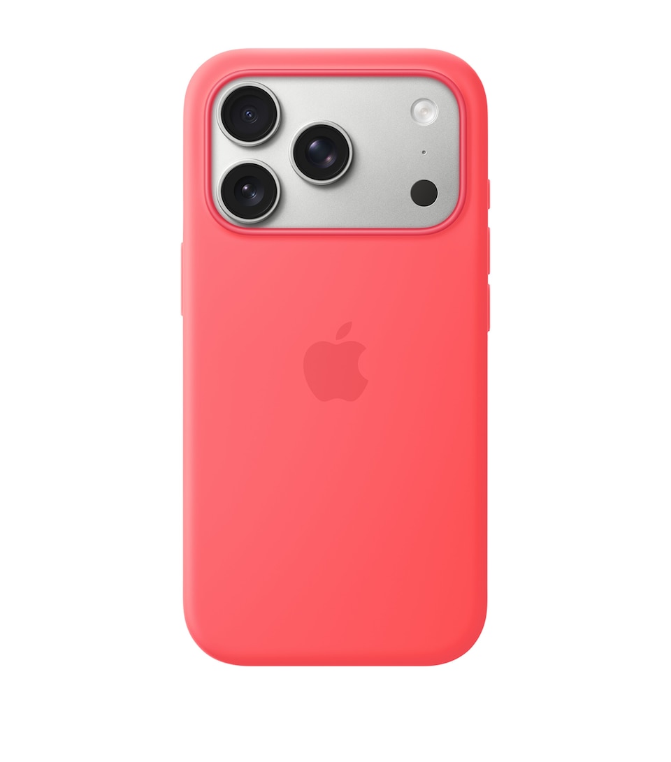 Apple Silicone iPhone 17 Pro MagSafe Case Guava