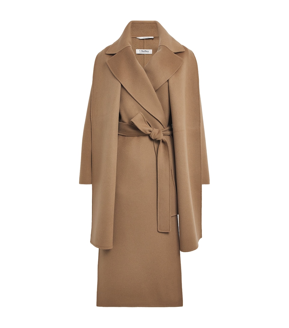 Virgin Wool Silk-Lined Overcoat