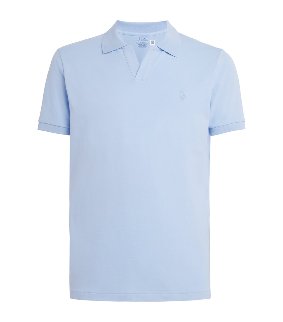 Stretch-Cotton Custom-Fit Polo Shirt