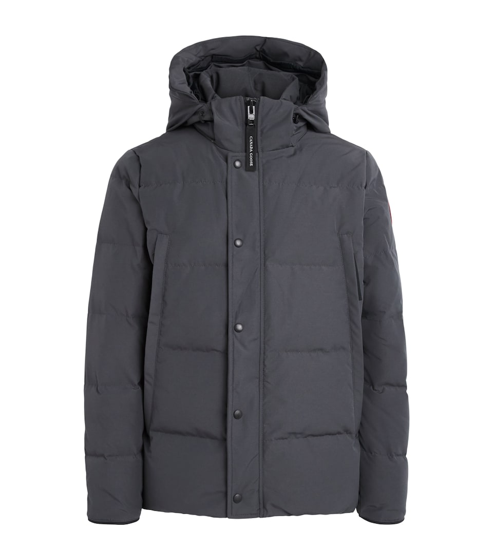 Canada Goose Mens Wyndham Parka Jacket Granite Grey