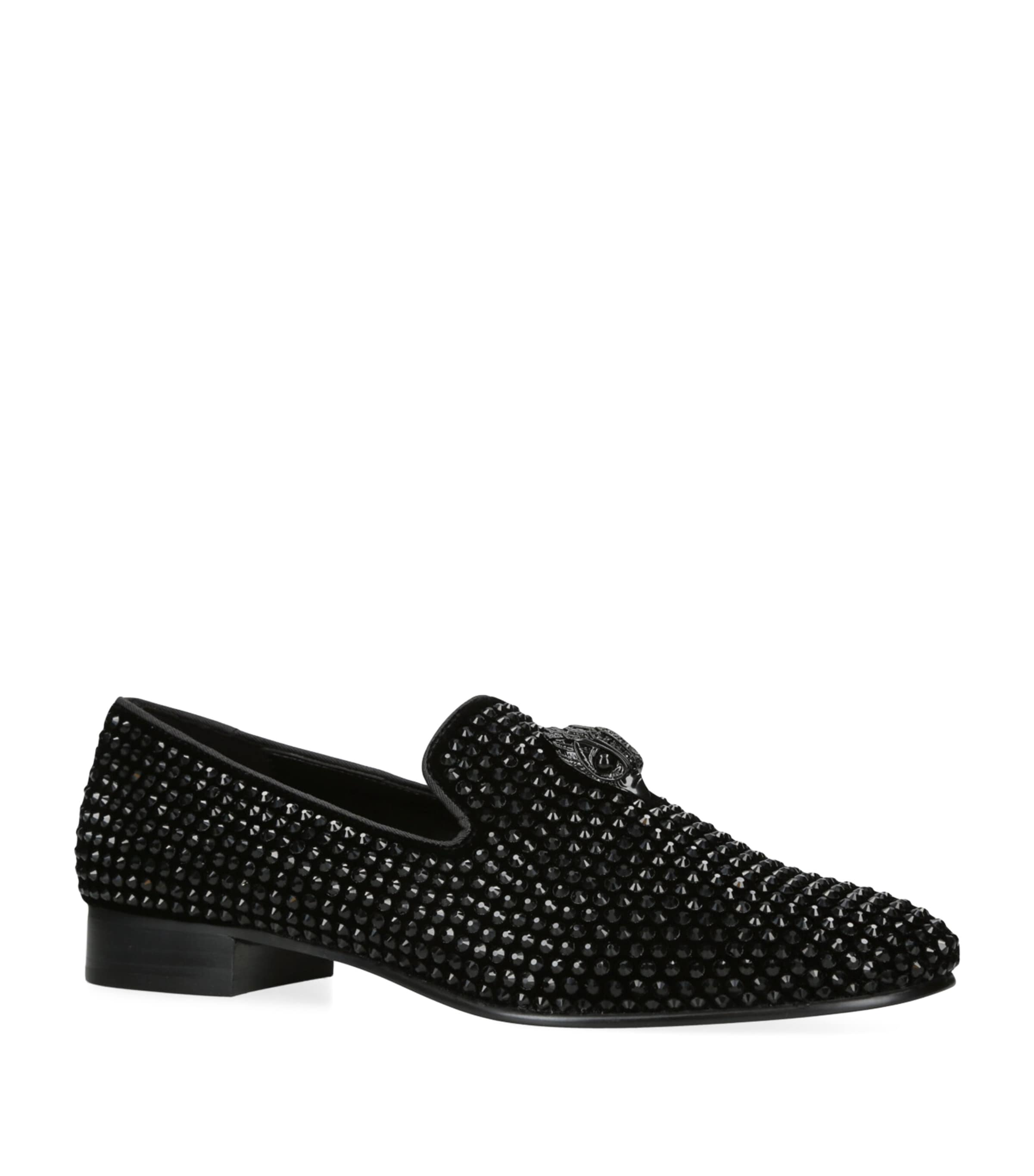 Embellished Ace Stud Loafers