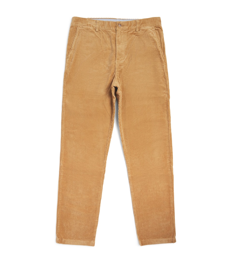 Ralph Lauren Kids Corduroy Bedford Straight Trousers (13-14 Years) Jodphur Tan
