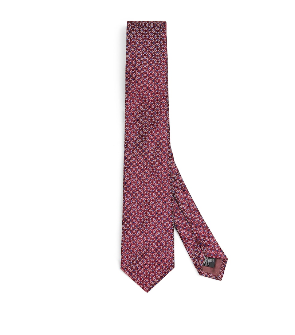Silk Wave Jacquard Tie