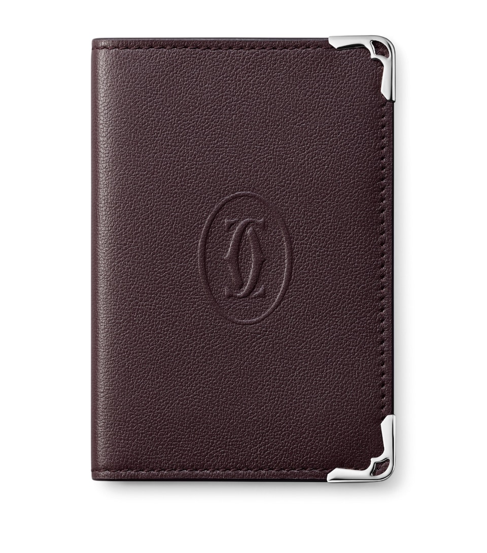 Cartier Leather Must de Cartier Card Holder Ebony/pistachio