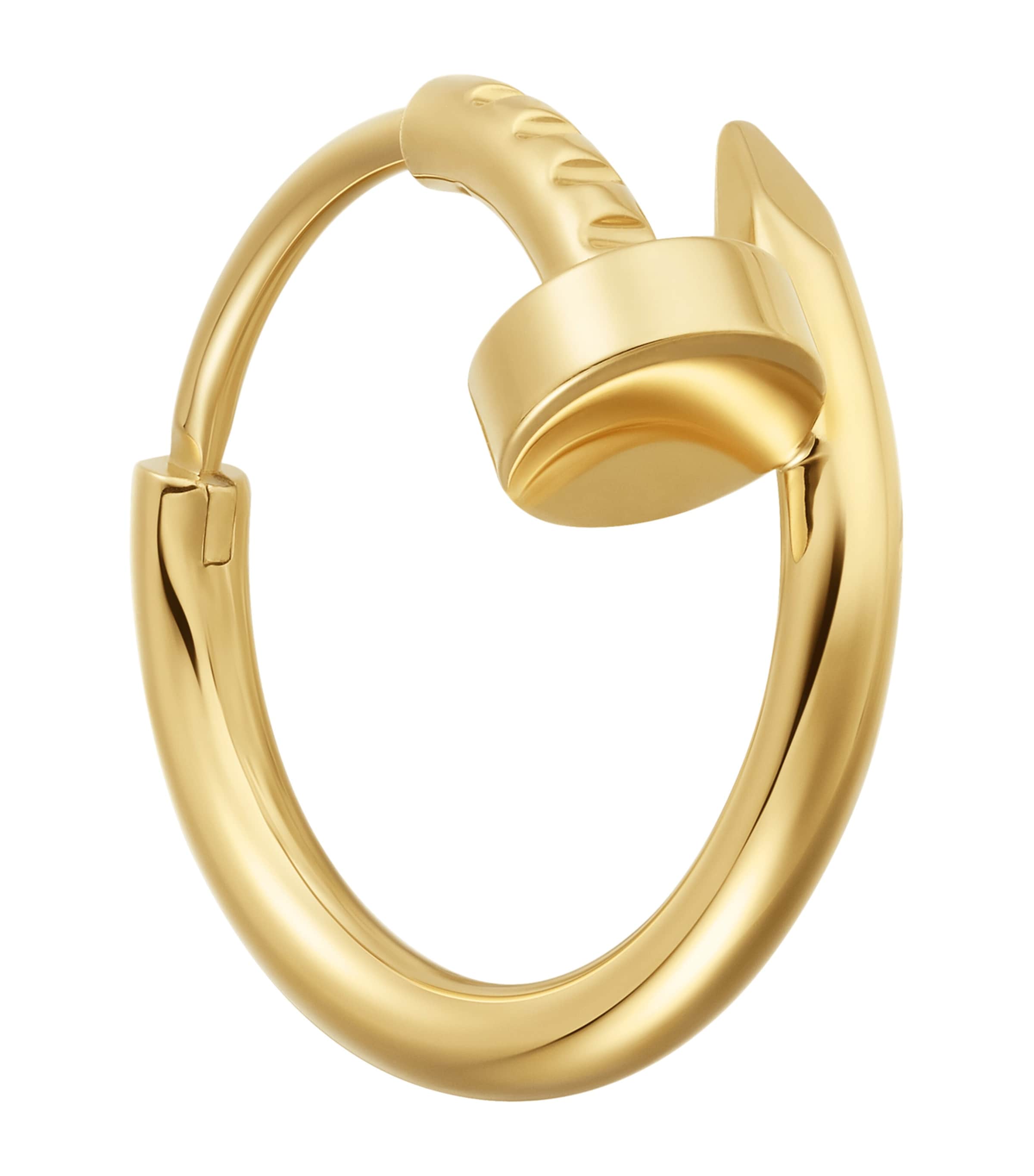 Cartier Juste un Clou Single Hoop Earring Yellow Gold
