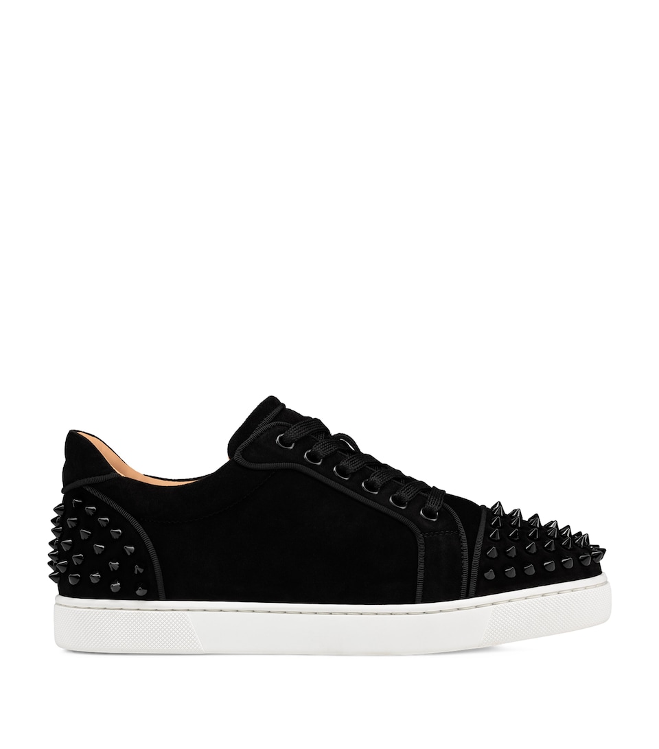 Vieira 2 Spikes Suede Low-Top Sneakers