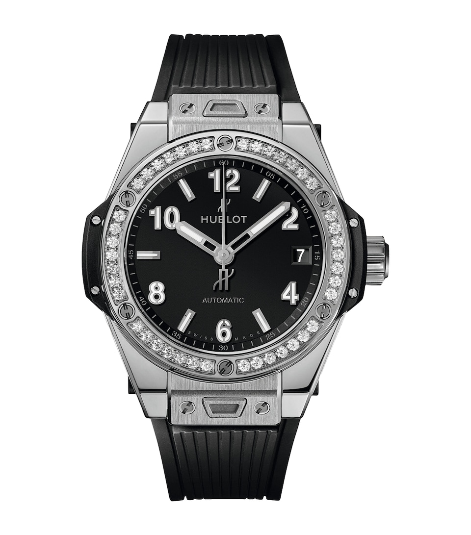 Stainless Steel and Diamond Big Bang One Click Watch 39mm