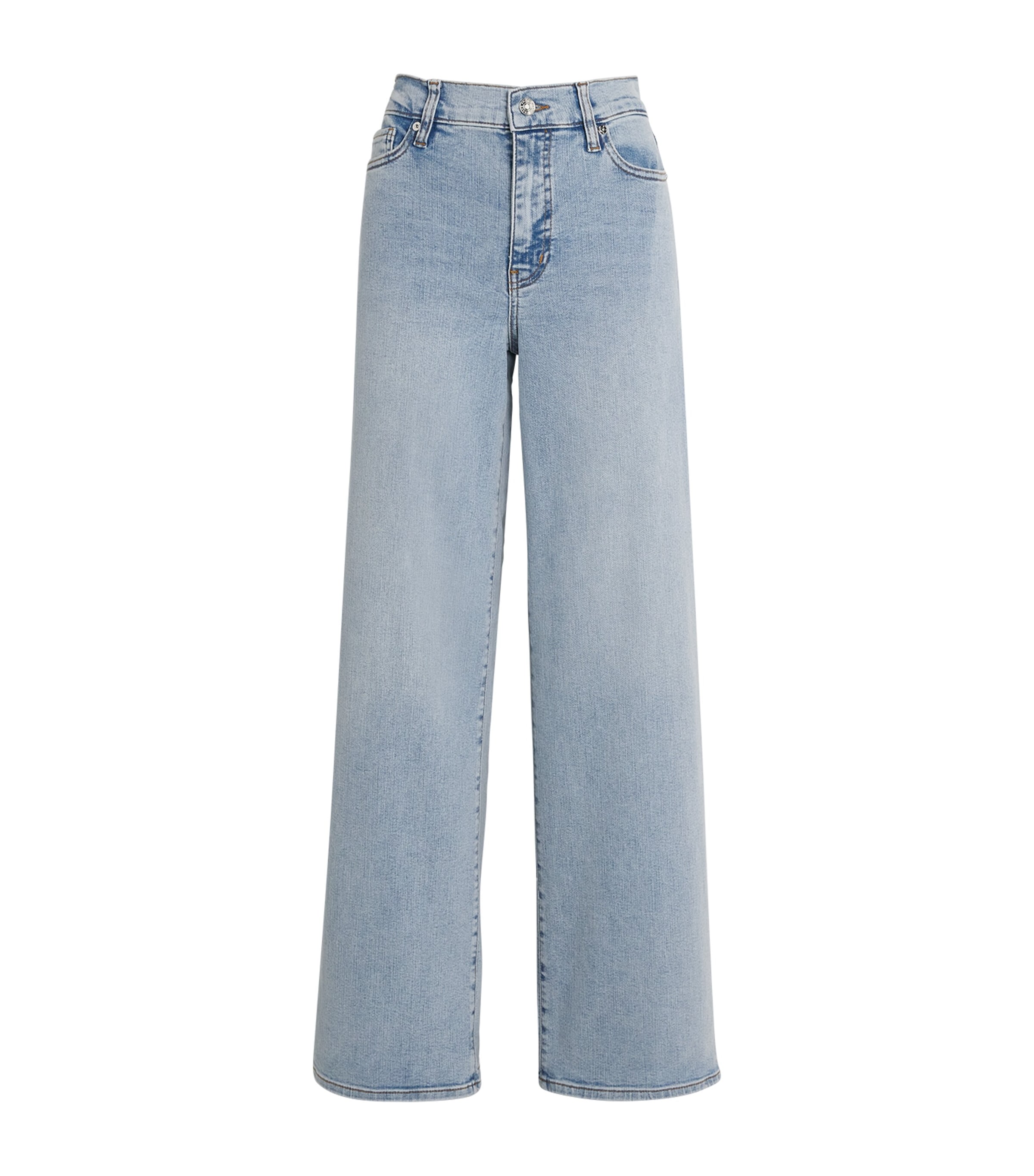 FRAME Womens Le Slim Palazzo Wide-Leg Jeans Tribute
