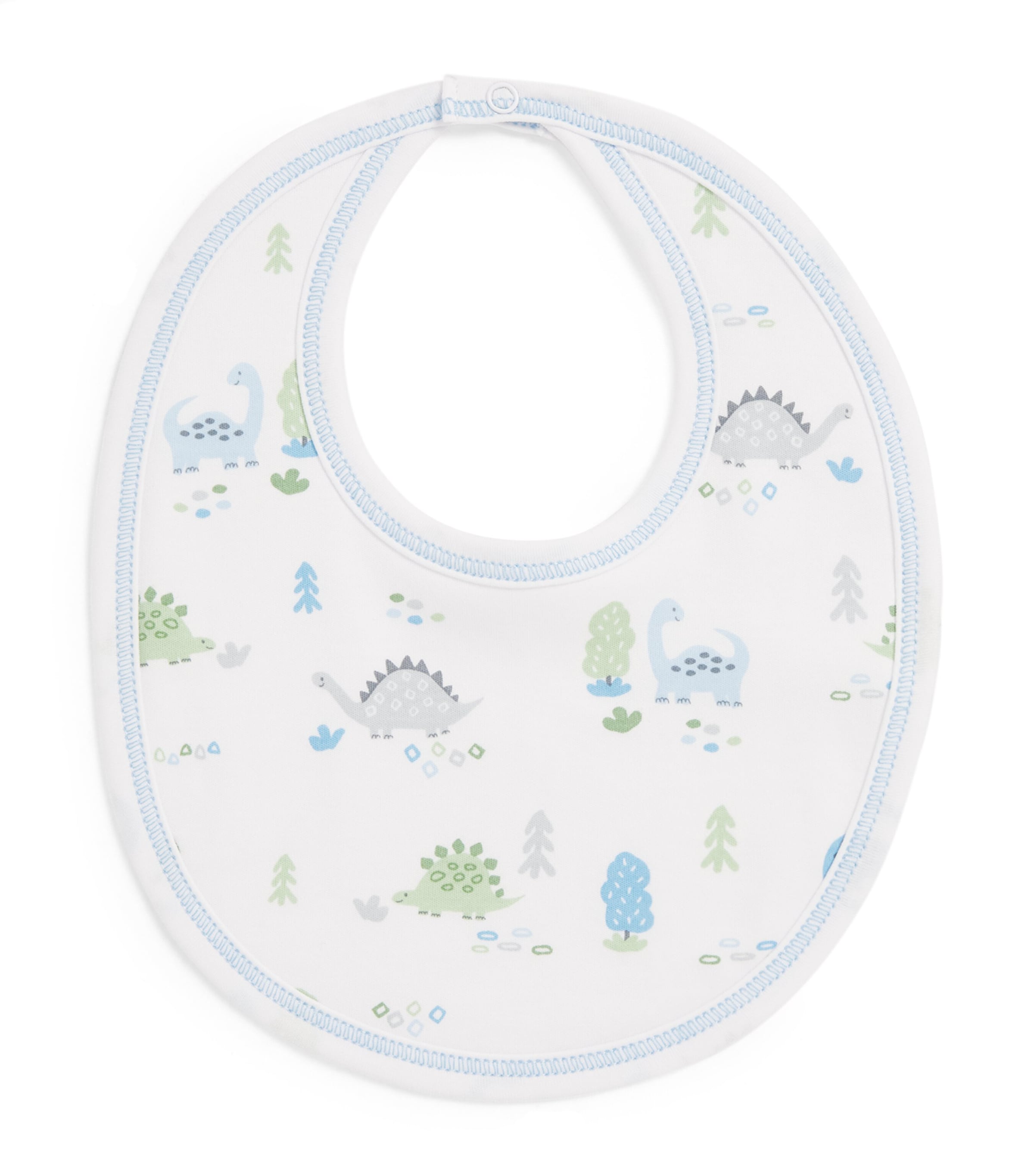 Cotton Dinosaur Era Bib