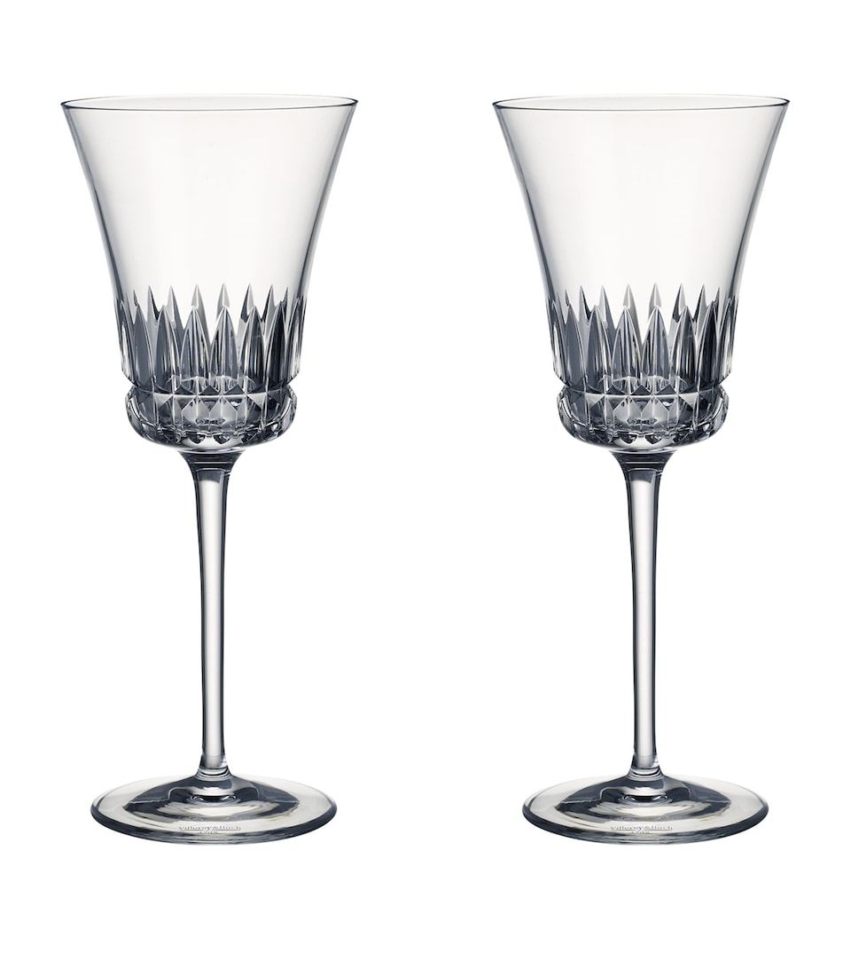 Villeroy & Boch Crystal Grand Royal Red Wine Goblet (Set of 2) Clear