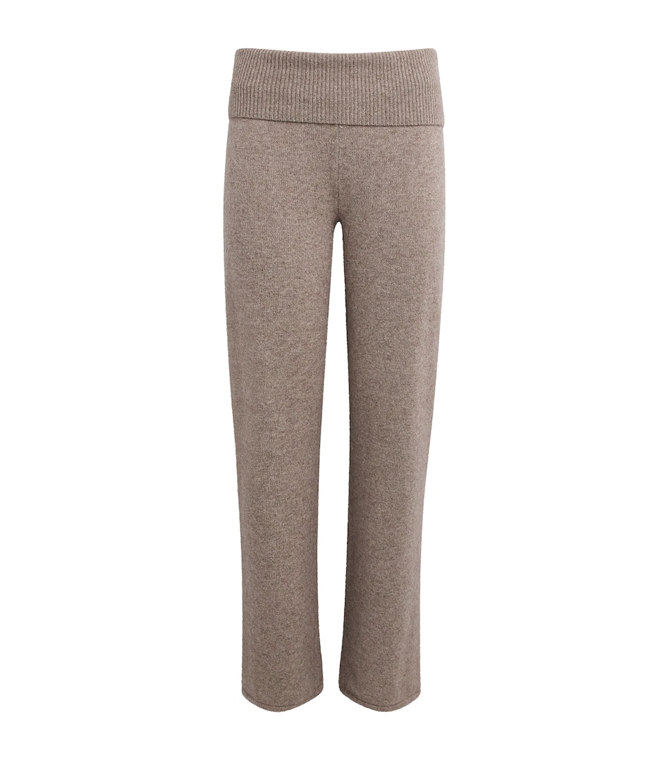 Knit Foldover Sweatpants