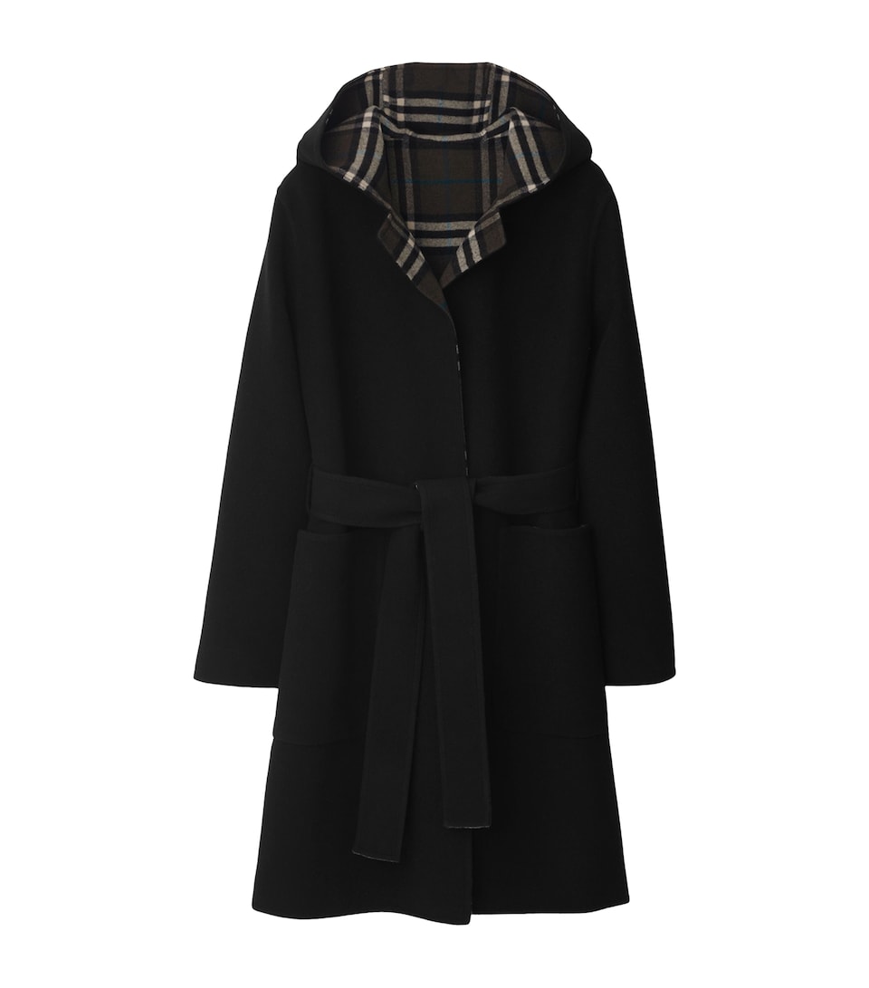 Wool Reversible Car Coat