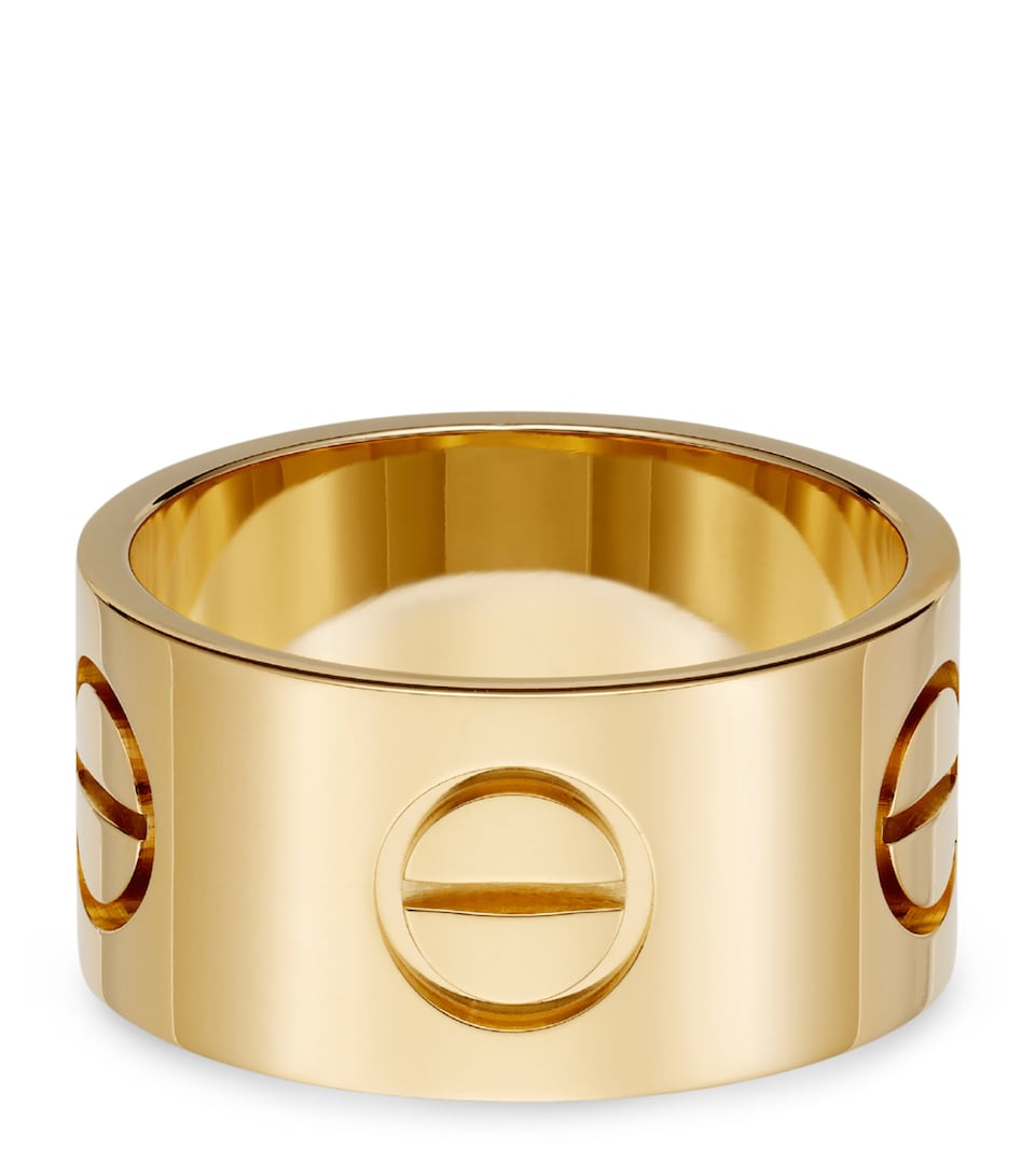 Yellow Gold LOVE Ring
