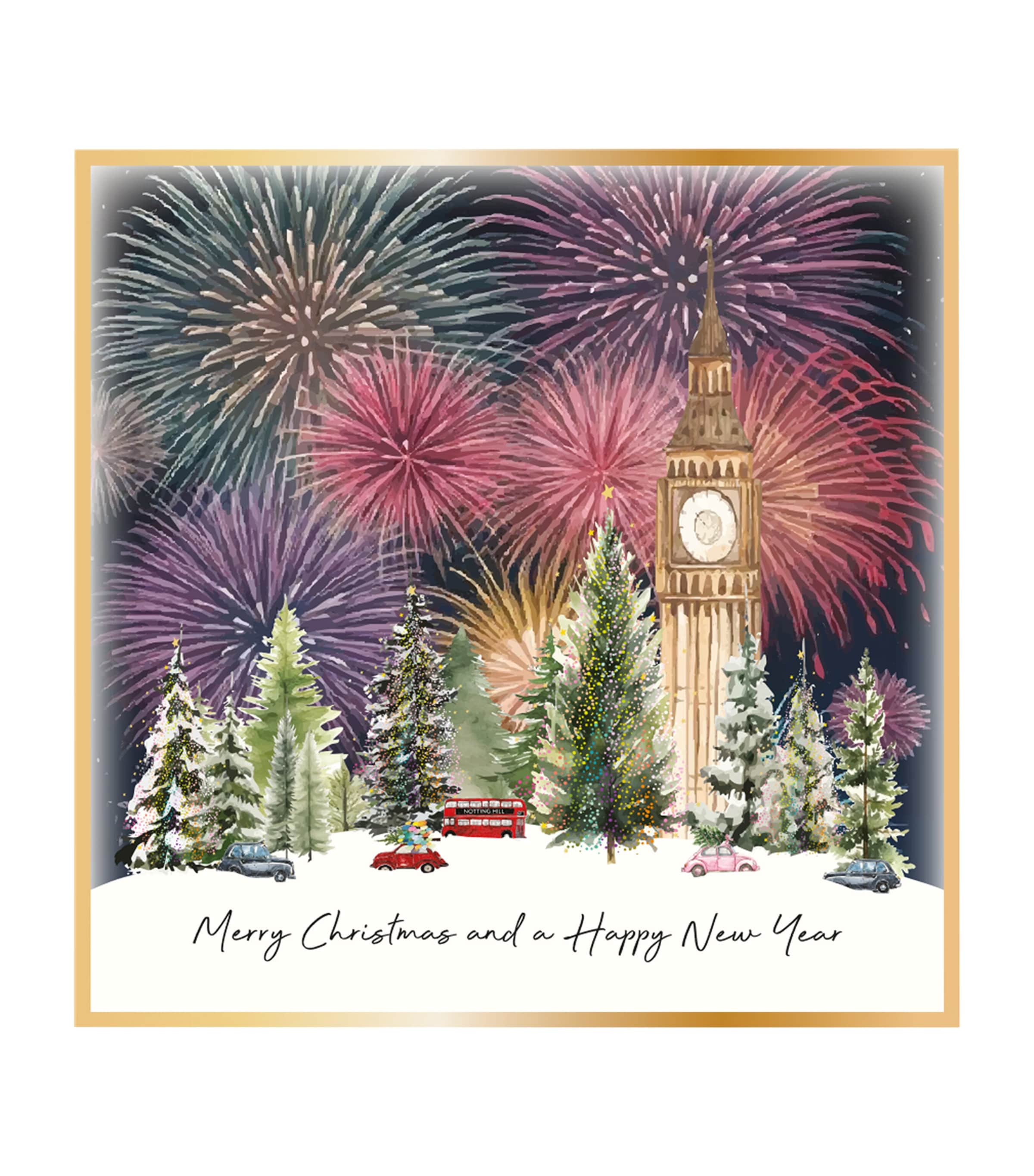 Five Dollar Shake London Fireworks Christmas Cards (Set of 6)