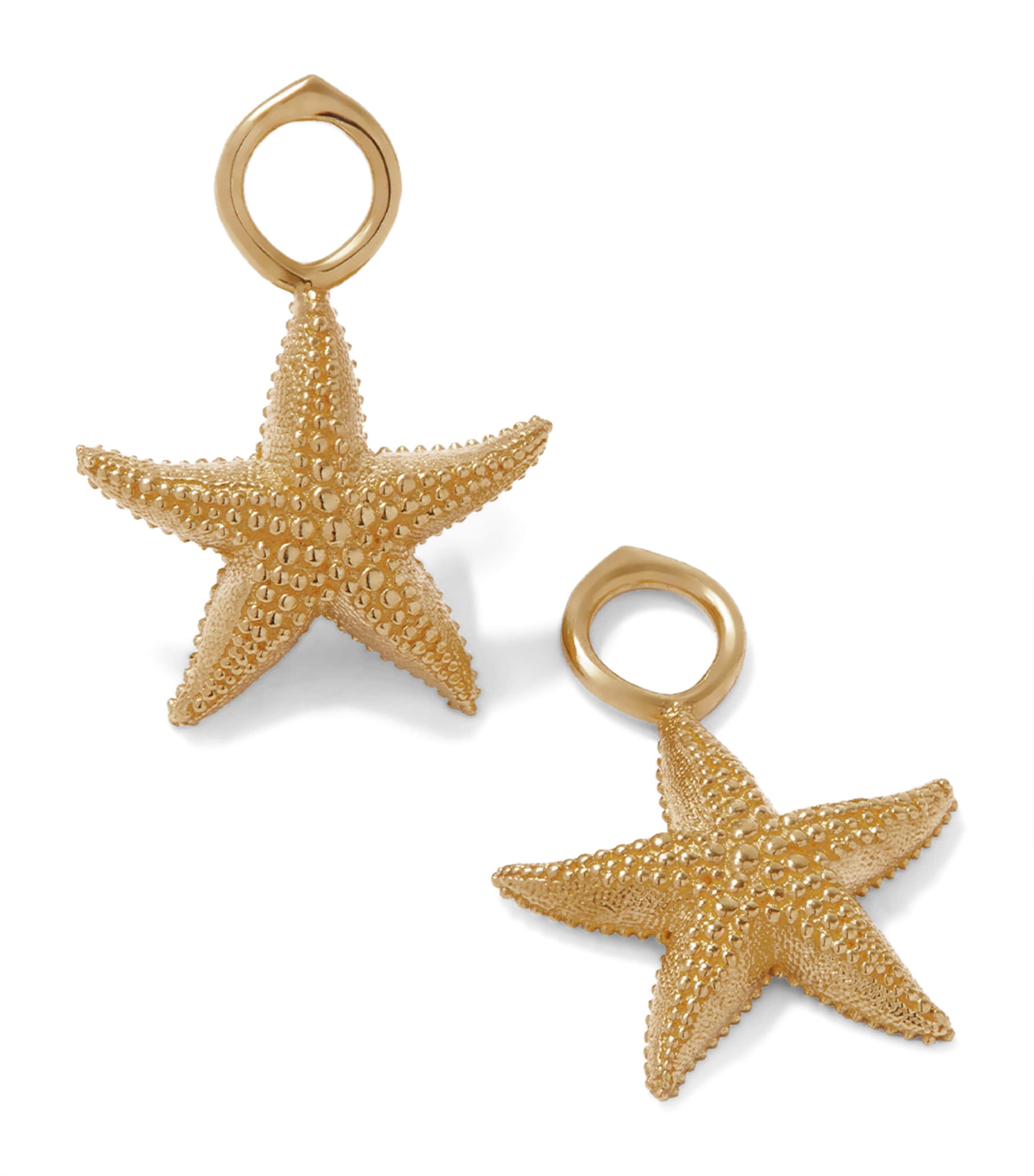Annoushka Yellow Gold and Diamond Mythology Starfish Earring Drops