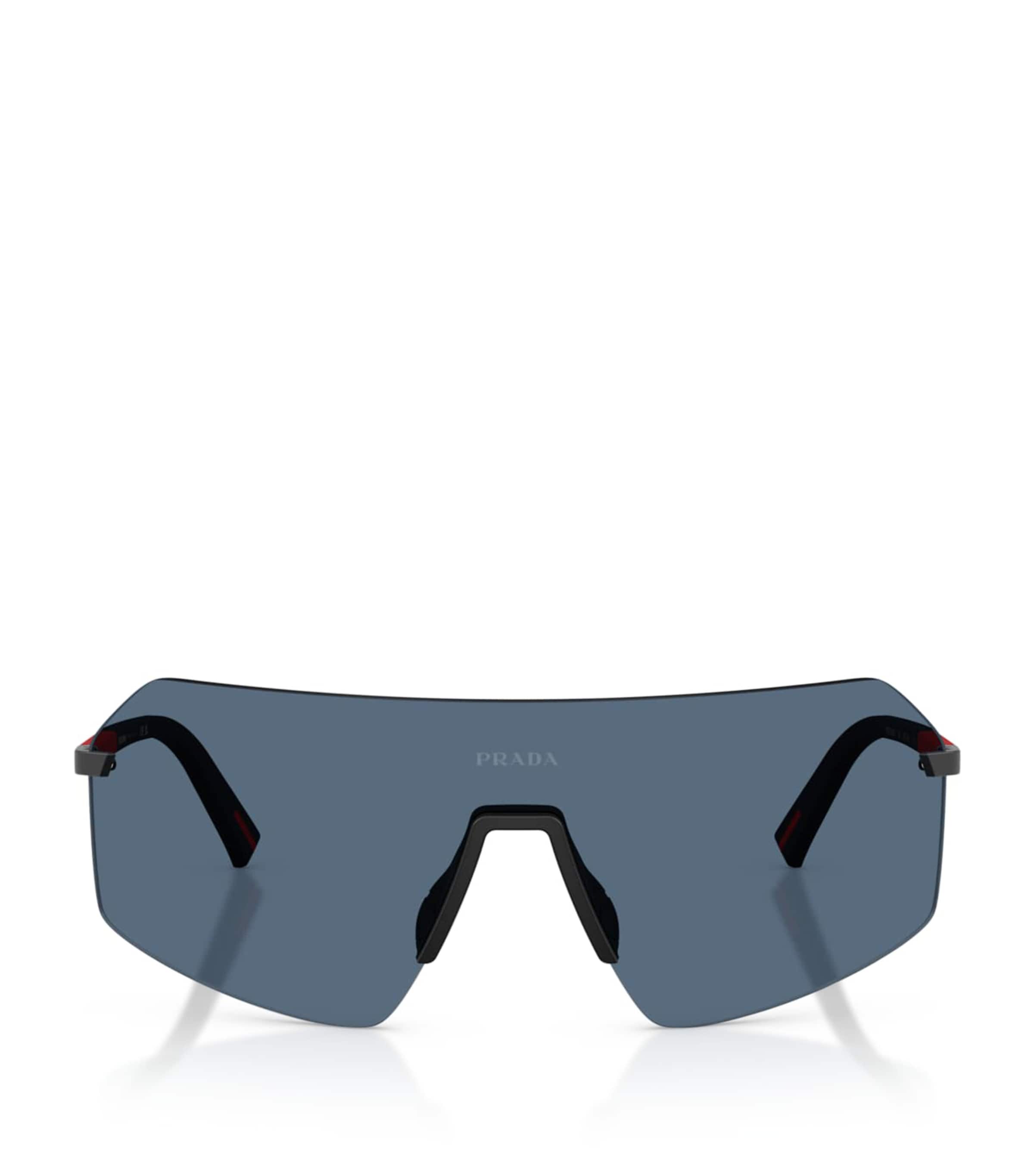 Prada Linea Rossa Metal PR B50S Sunglasses Black