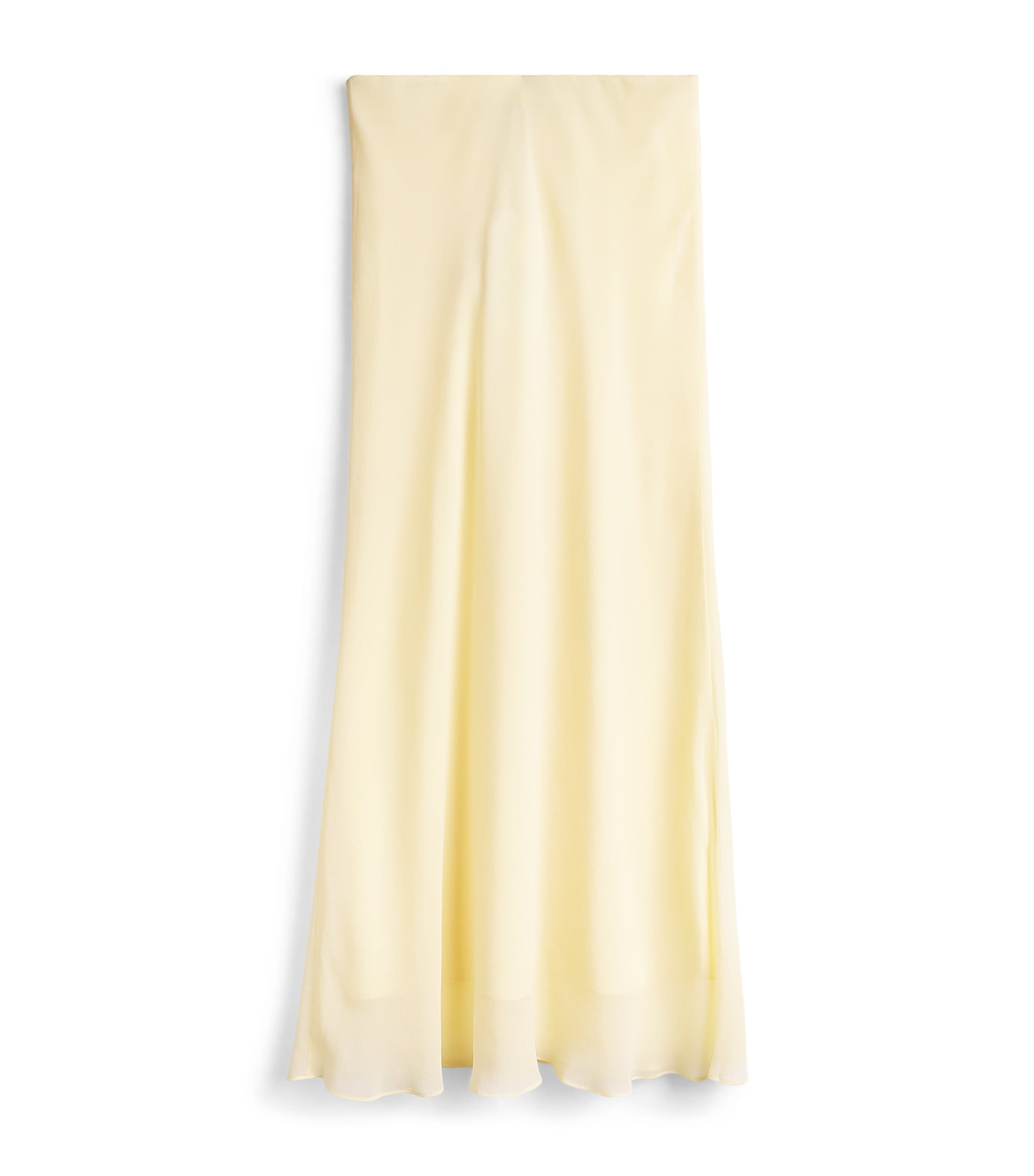 LoveShackFancy Chiffon Thyme Maxi Skirt (10-14 Years) Butlebutter Lemon