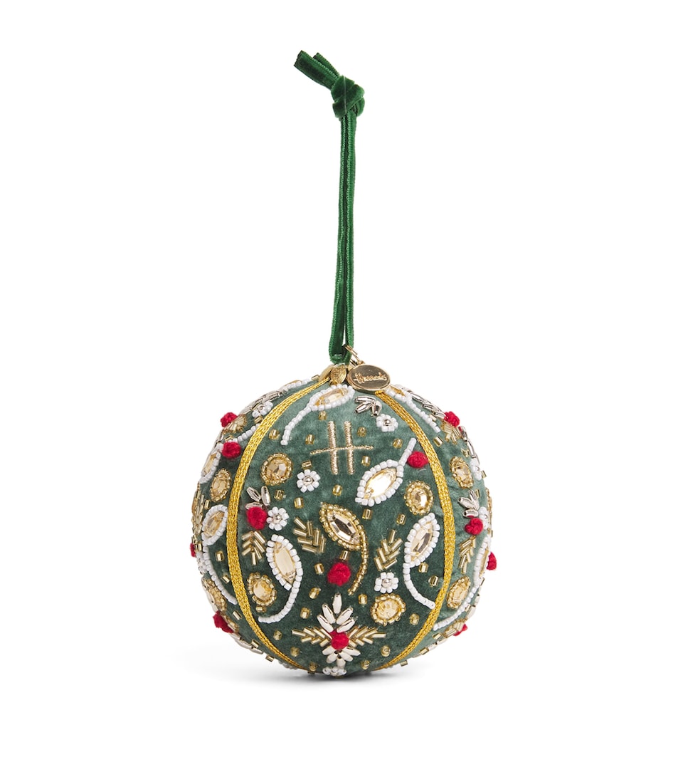 Harrods Embellished First Snow Bauble