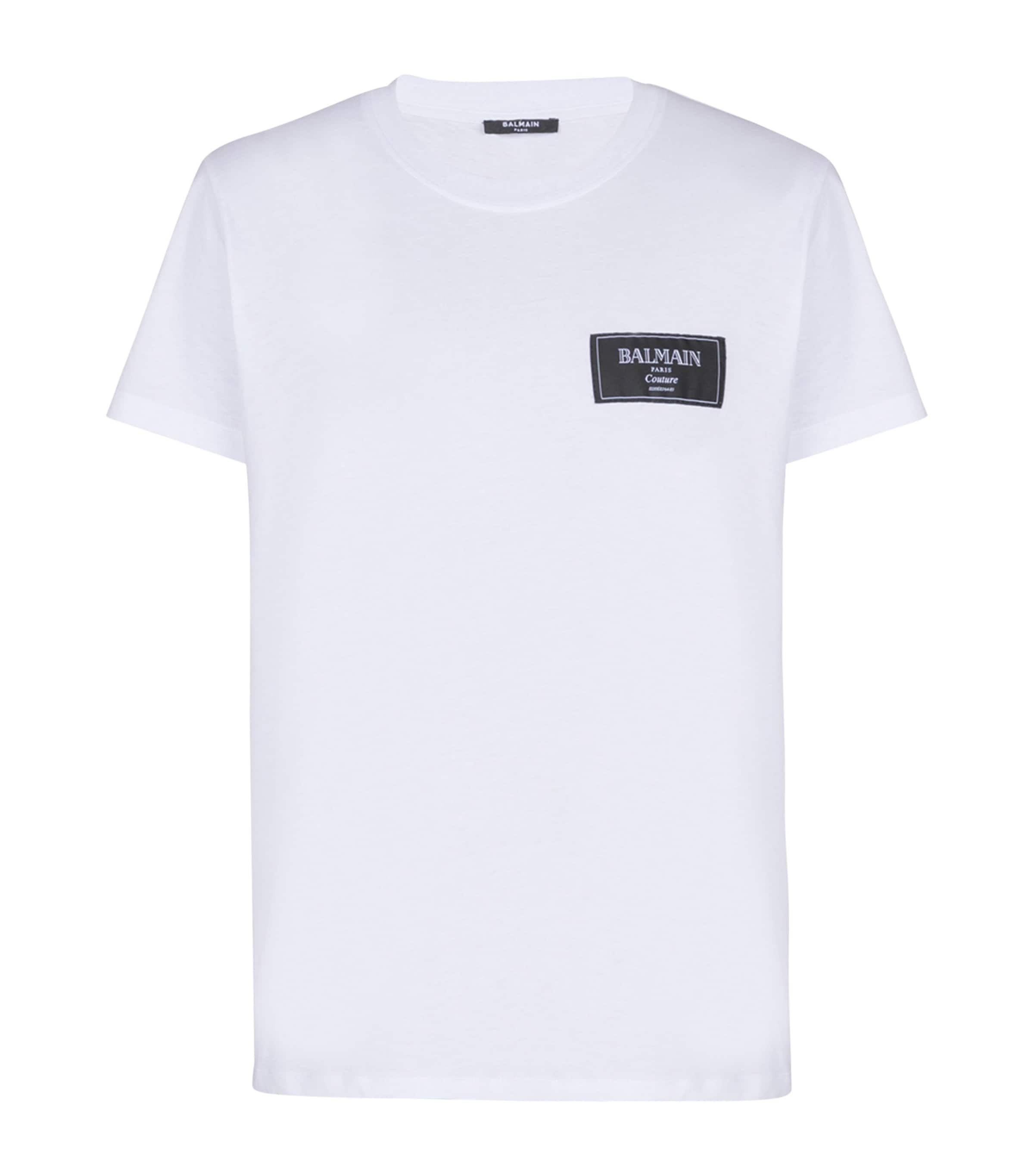 Dolce & Gabbana Cotton Embroidered Logo T-Shirt | Harrods US
