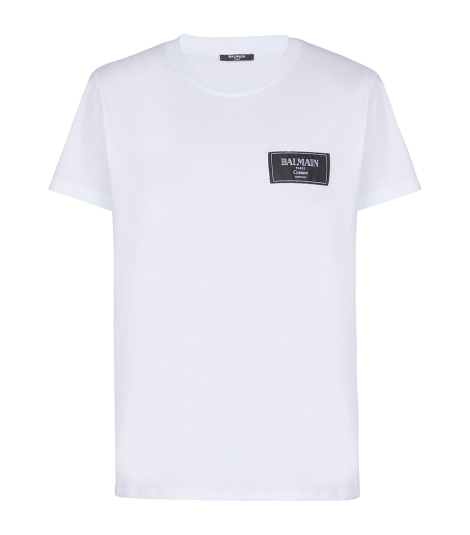 Cotton Logo Print T-Shirt