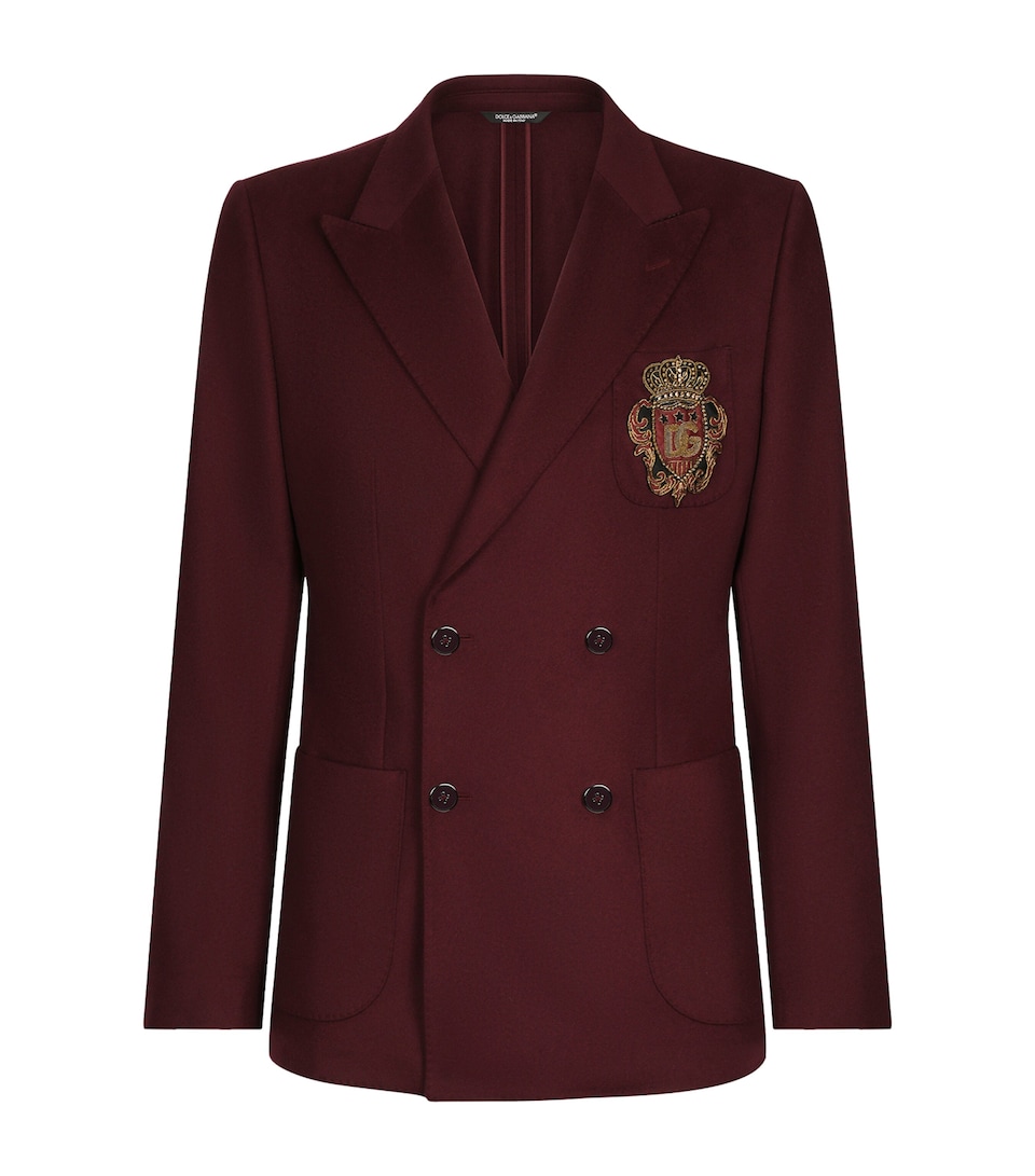 Wool-Cashmere DG Patch Jacket