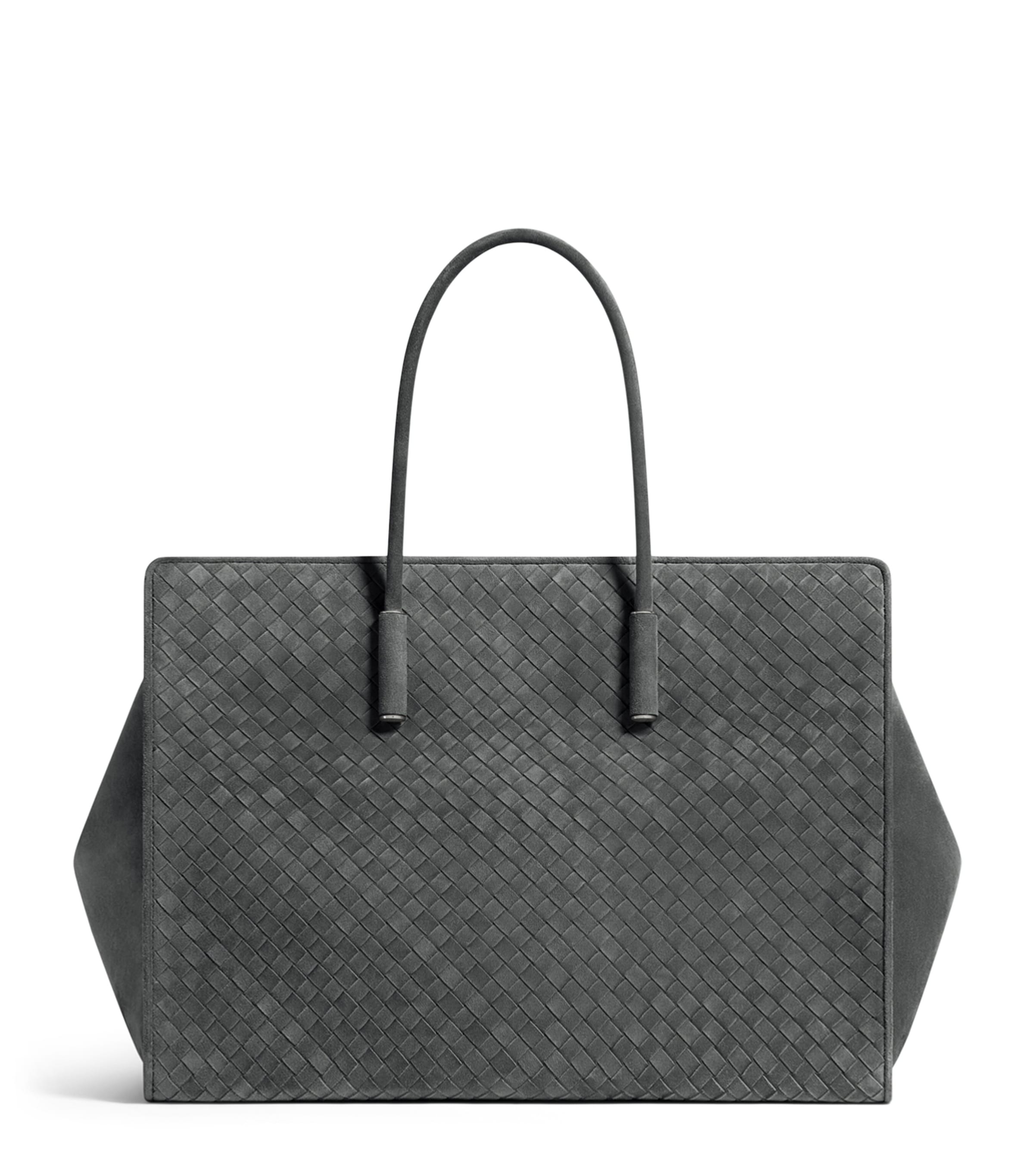 Bottega Veneta Large Suede Barbara Tote Bag
